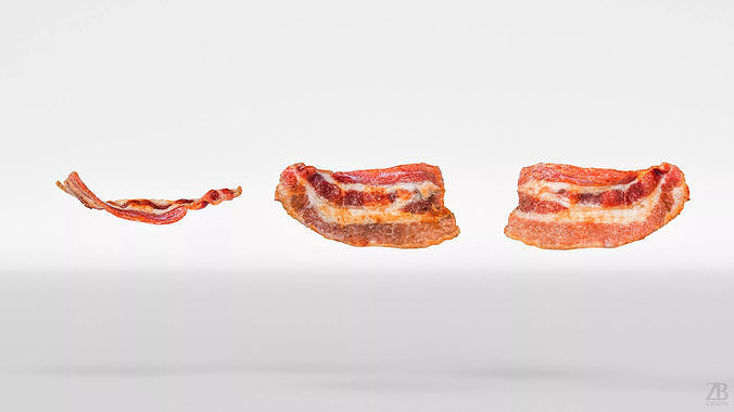 Bacon 3D model 5