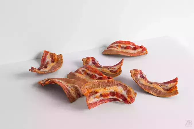 Bacon 3D model