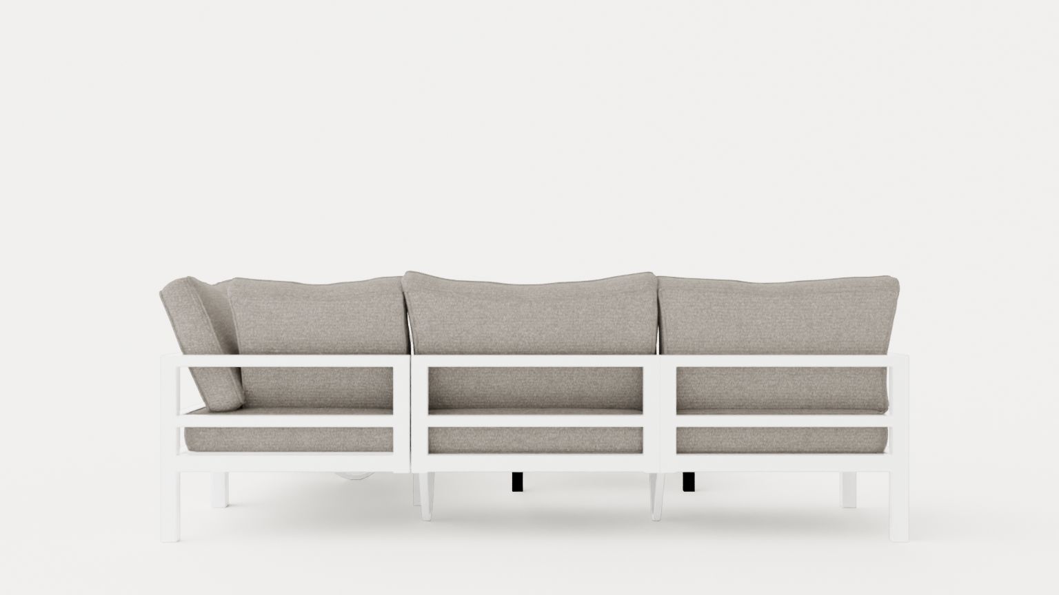 Leone sofa group Low-poly 3D model_4