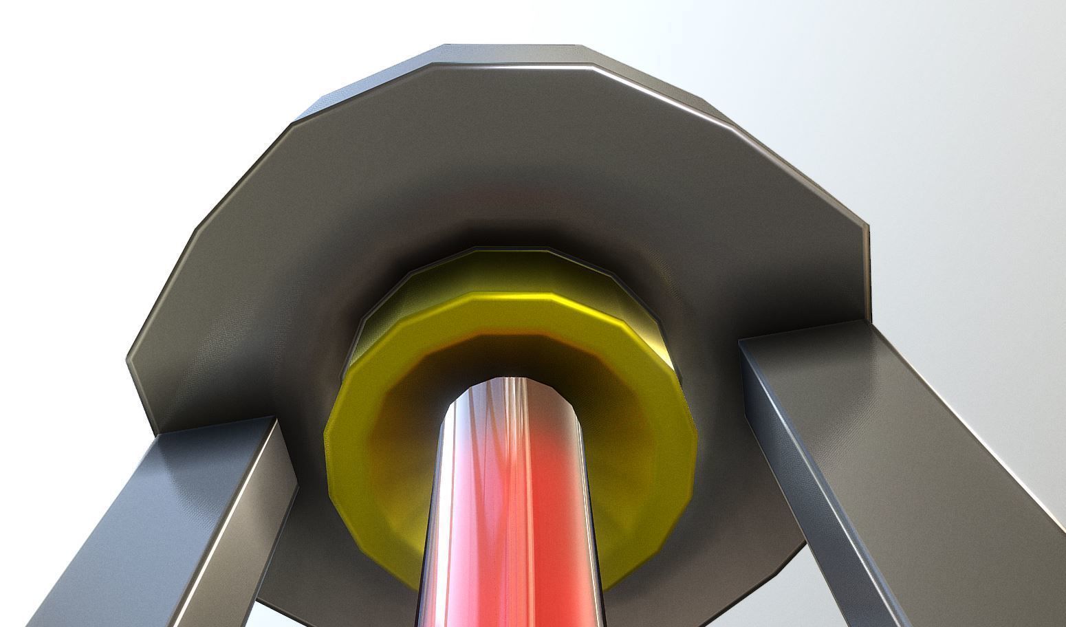 Automatic Fire Extinguishing System Low-poly 3D model_10