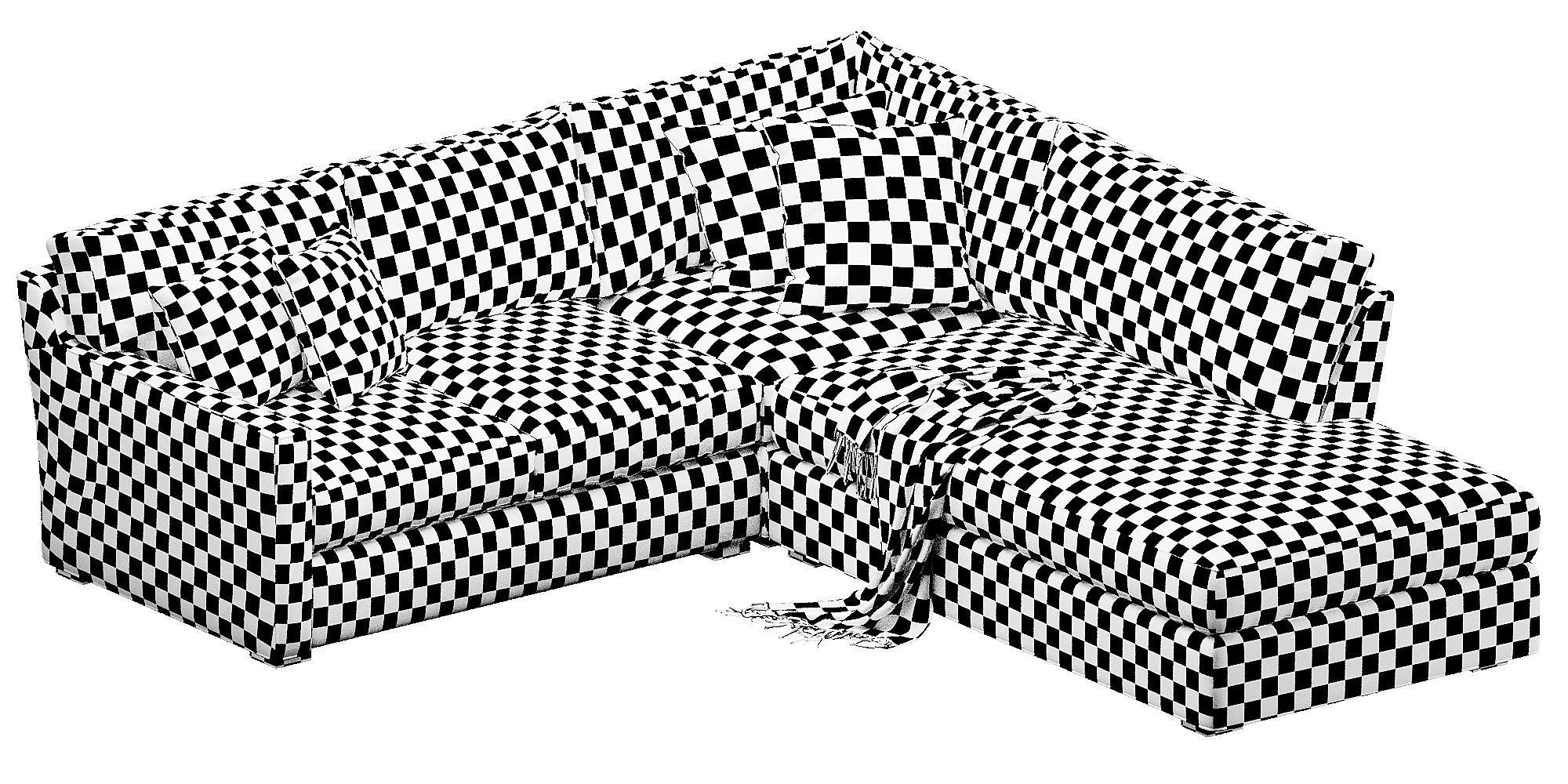 Crate and Barrel Axis sofa 3D model_15