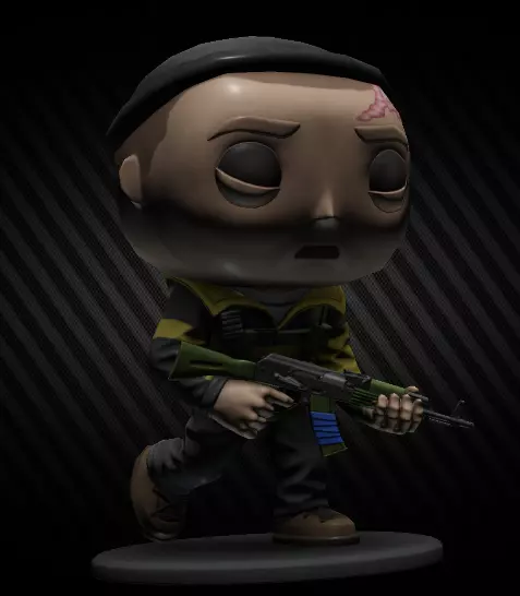 FUNKO POP Politician Mutkevich ESCAPE FROM TARKOV 3D print model_0
