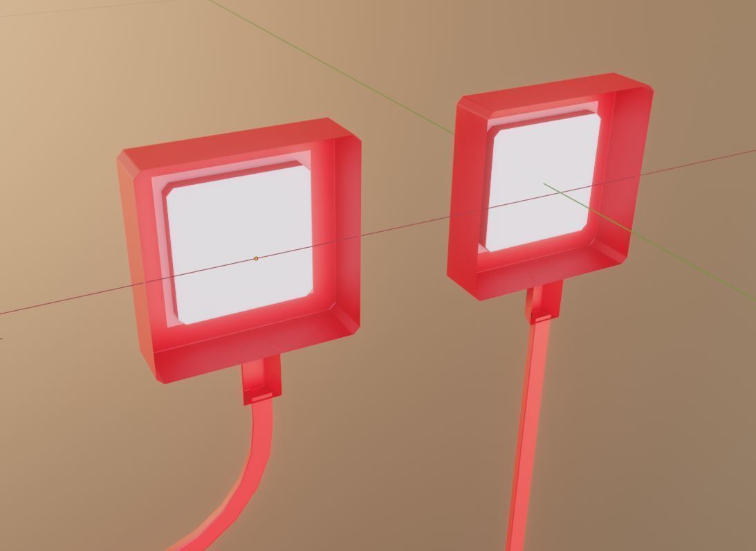 Fire Alarm Buttons 3D model_12