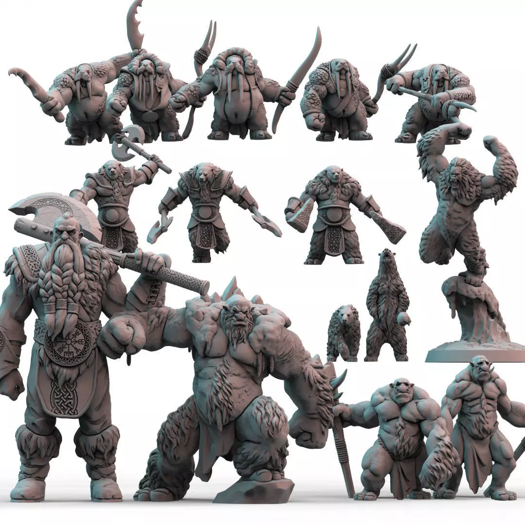 Snow and Ice Collection 3D print model_0