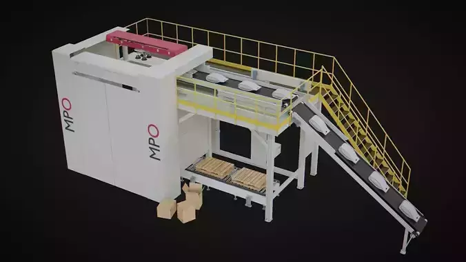 Palettizer Industrial Machine