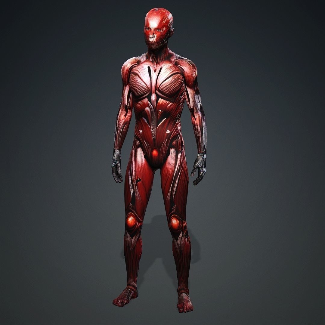 Crysis Nanosuit Avatar 3D model_3