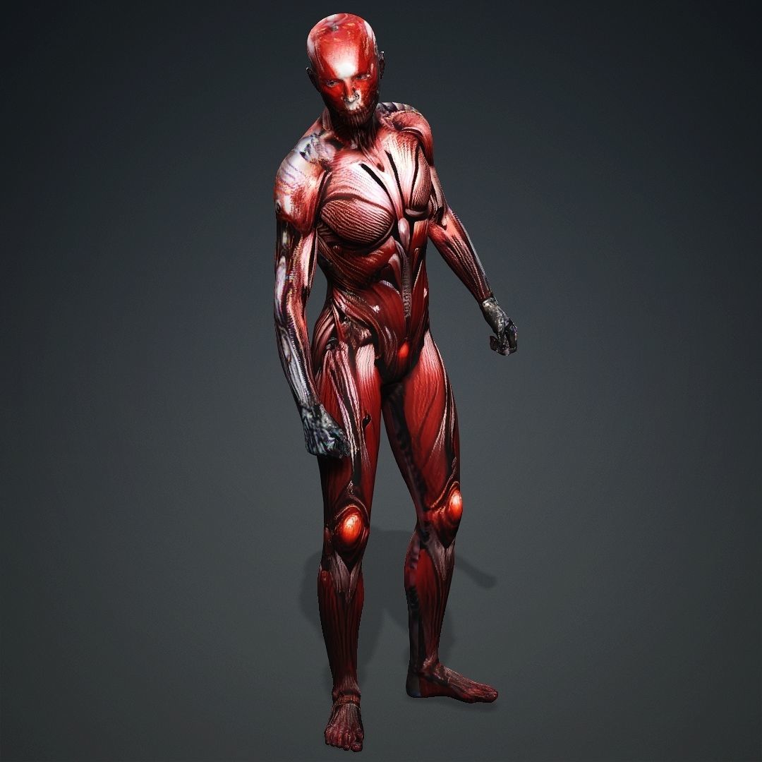 Crysis Nanosuit Avatar 3D model_5