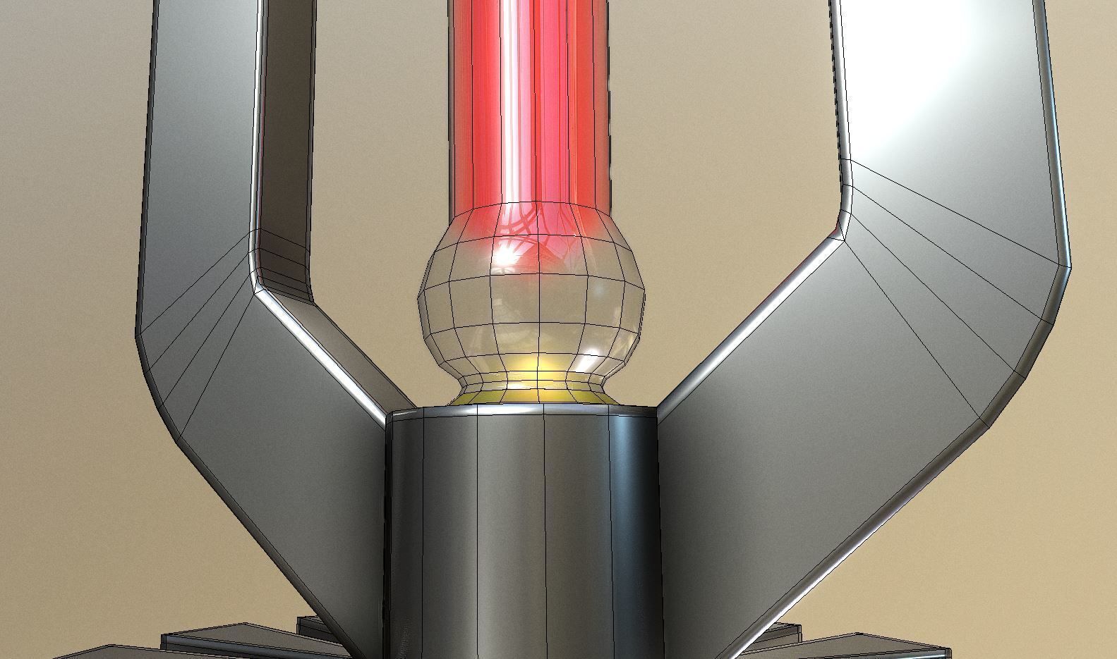 Fire Protection Set with All Hydrants Red and Blue 3D Model Collection_53