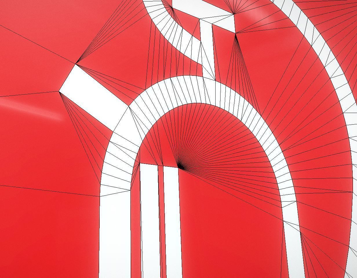 Fire Protection Set with All Hydrants Red and Blue 3D Model Collection_90