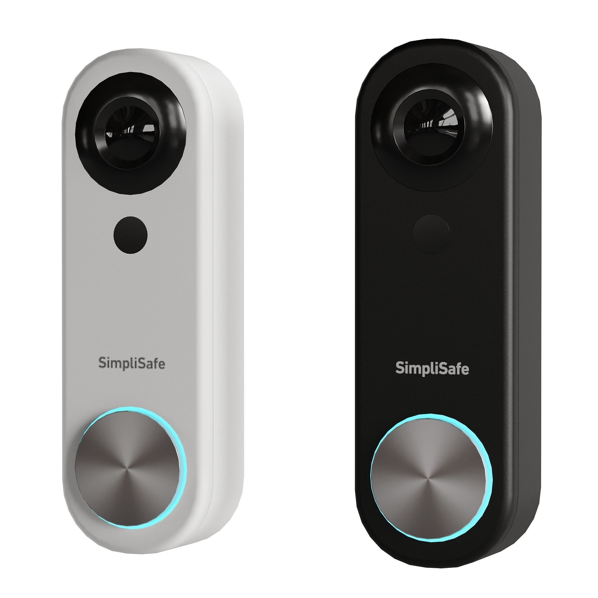 Equipment 6 Intercom And Security Set 2 Low-poly 3D model_4