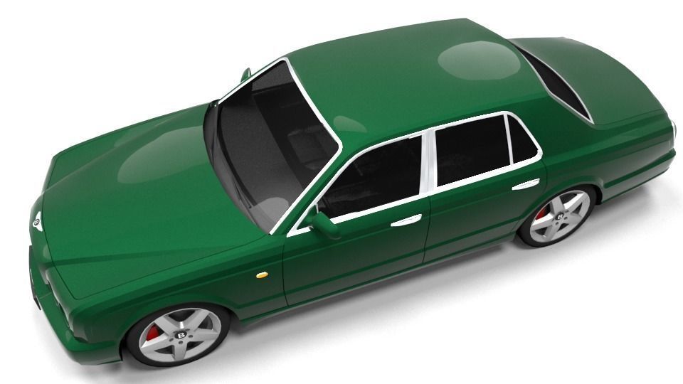 BENTLEY ARNAGE 2005 Low-poly 3D model_6