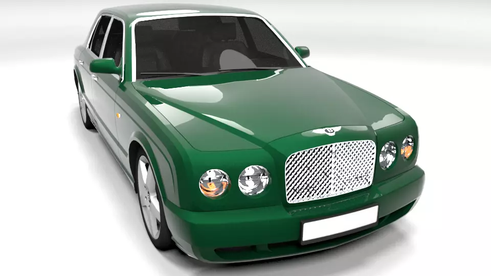 BENTLEY ARNAGE 2005 Low-poly 3D model_0