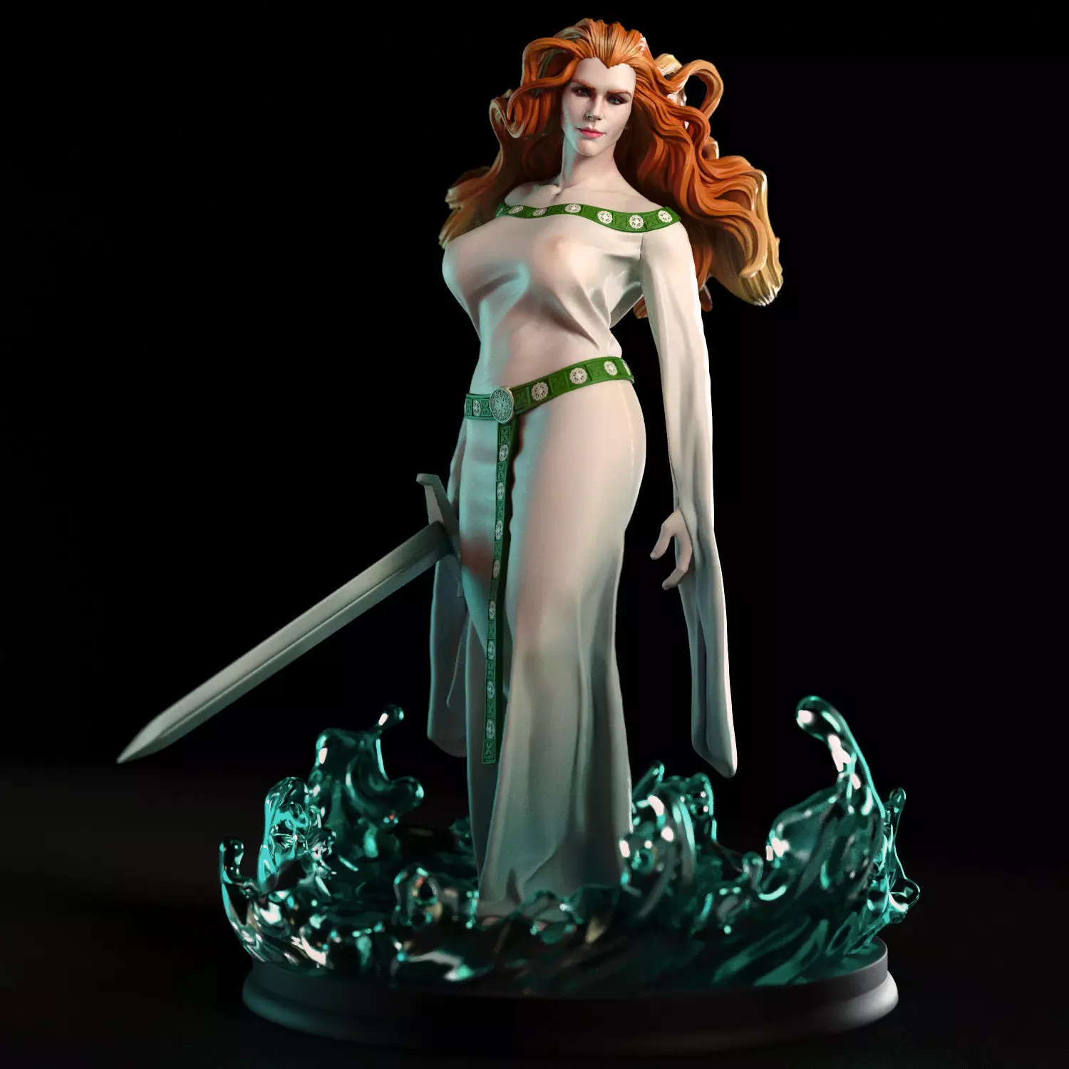 Lady of the Lake 3D print model