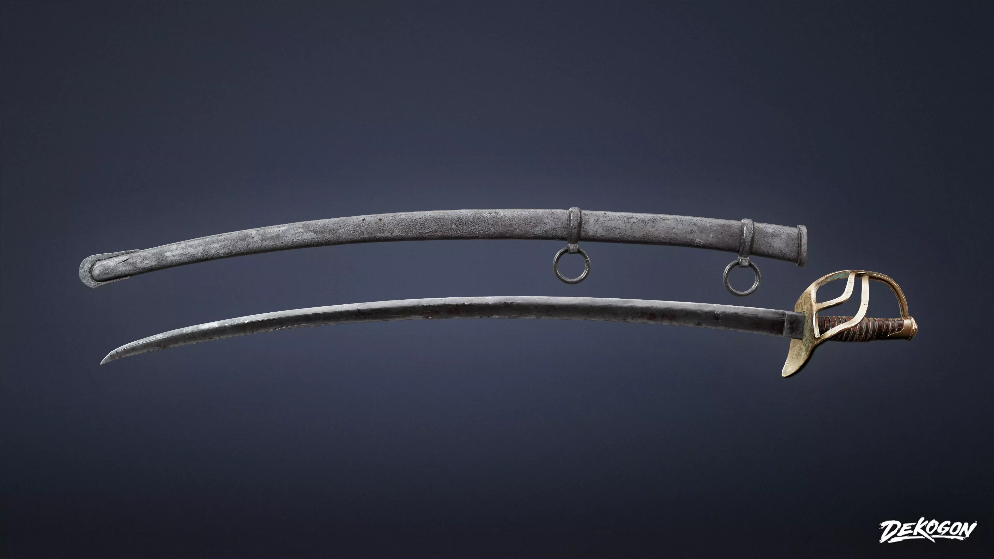 PIRATES - Swords 01 - NANITE Low-poly 3D model_0