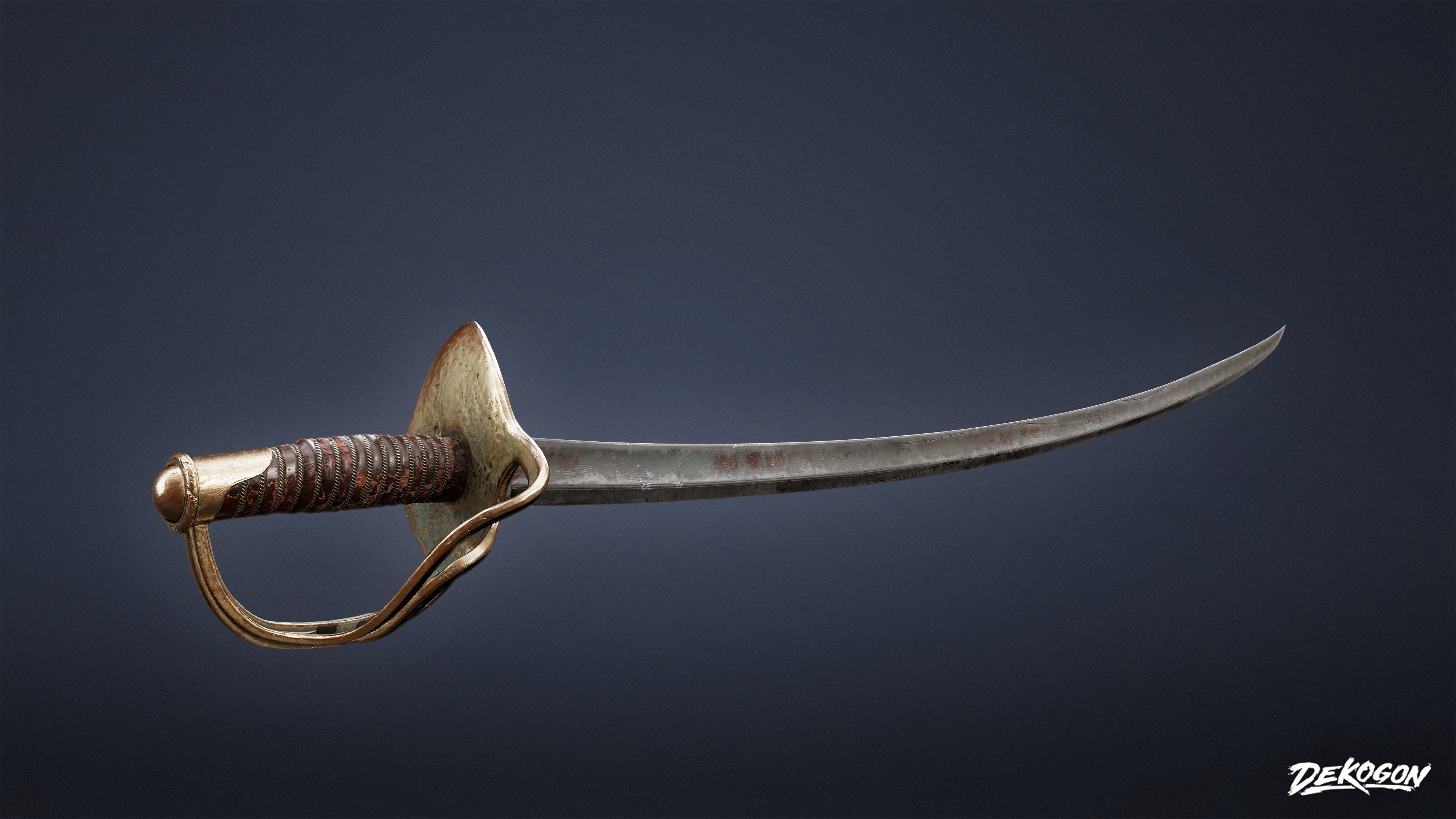 PIRATES - Swords 01 - NANITE Low-poly 3D model_6