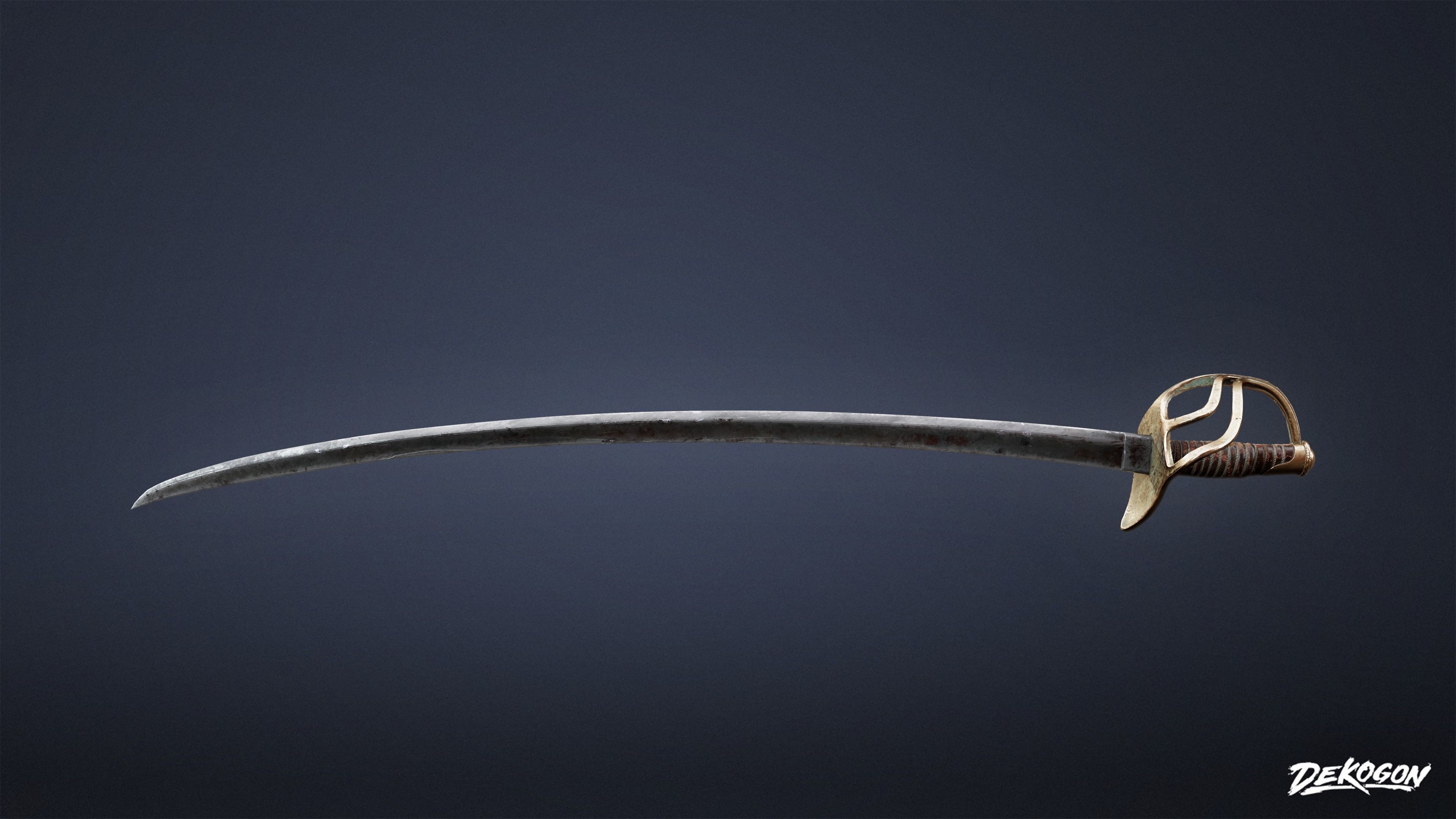 PIRATES - Swords 01 - NANITE Low-poly 3D model_8
