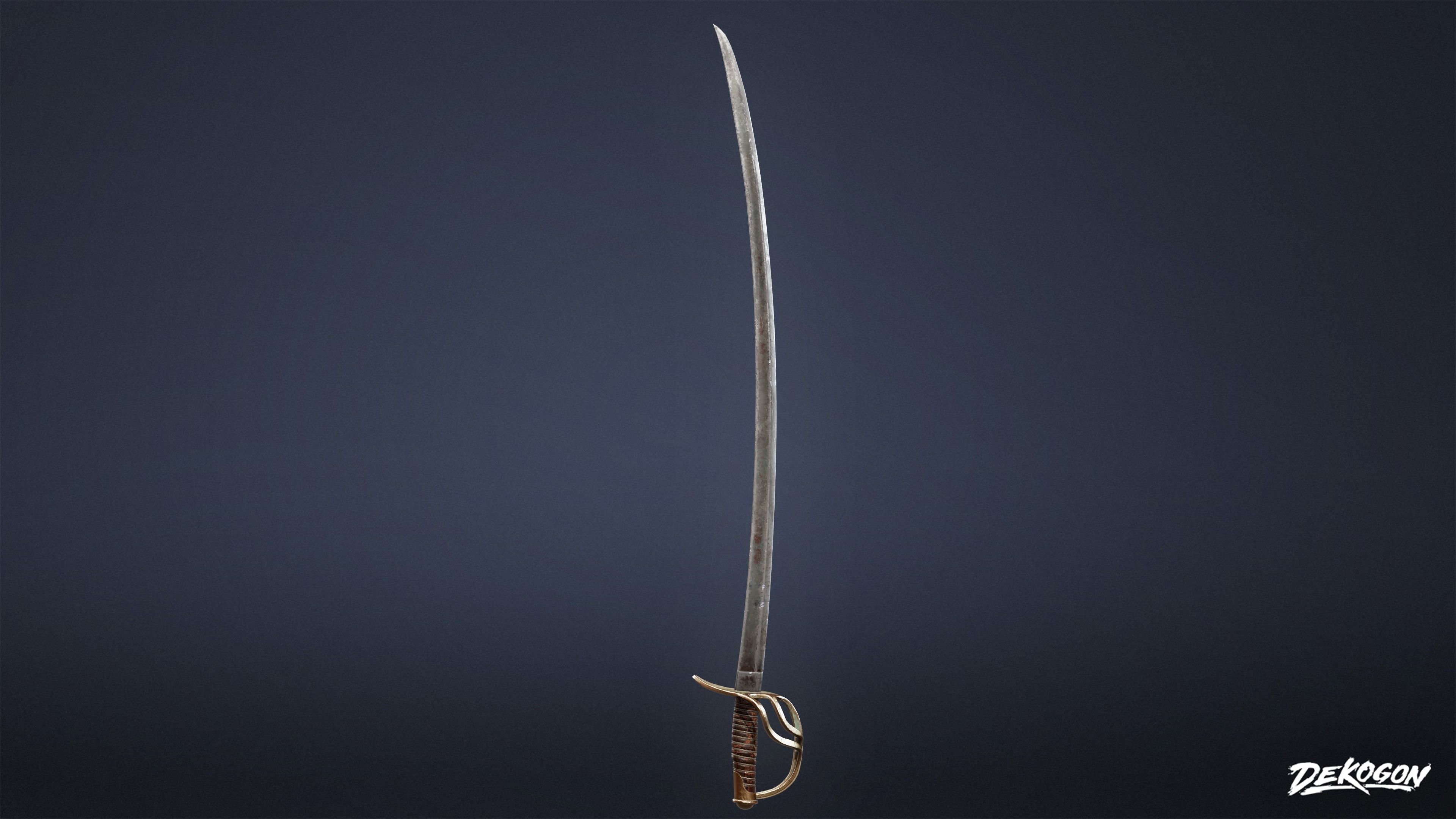 PIRATES - Swords 01 - NANITE Low-poly 3D model_2
