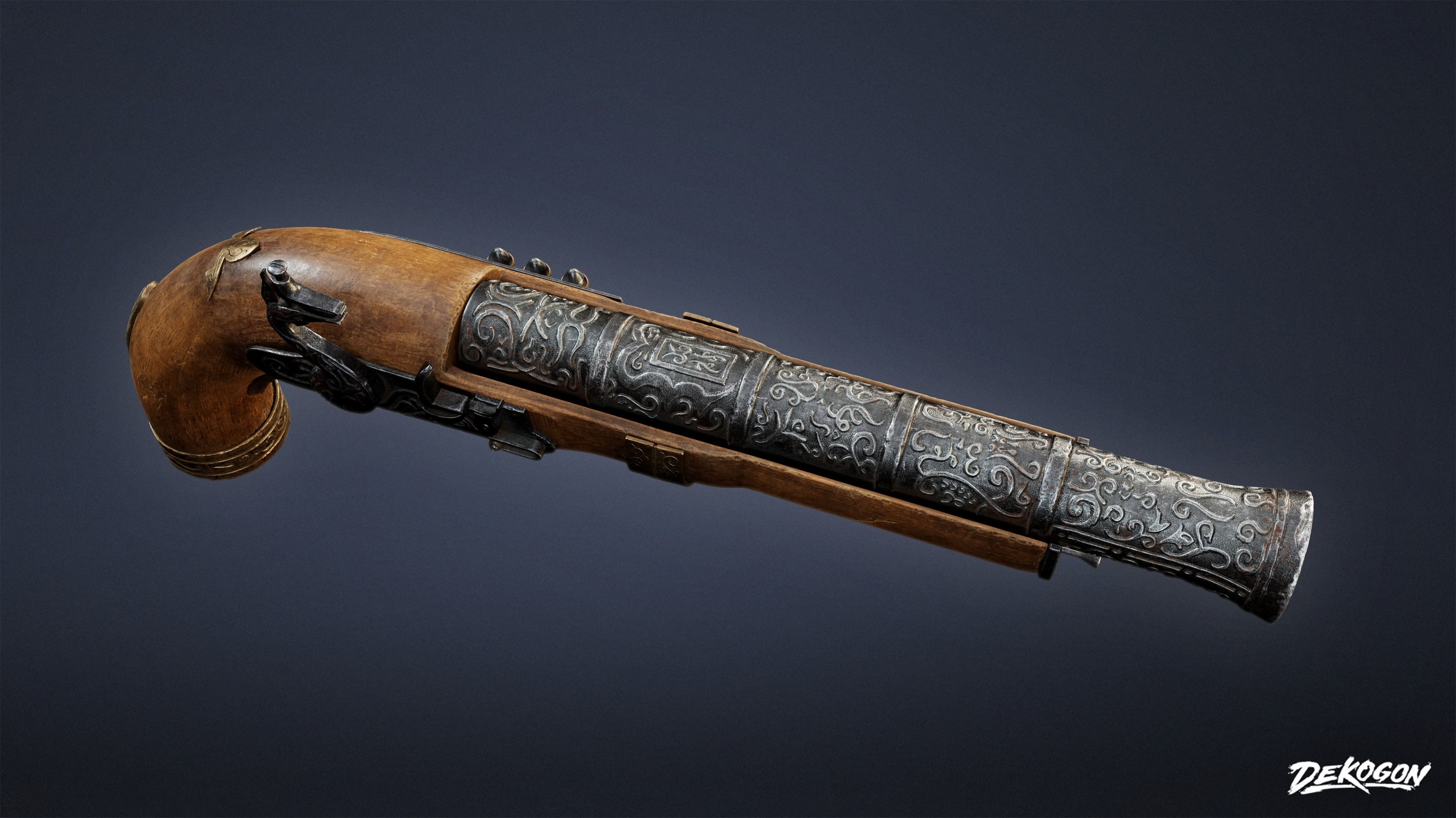 PIRATES - Musket 02 - NANITE 3D model_11