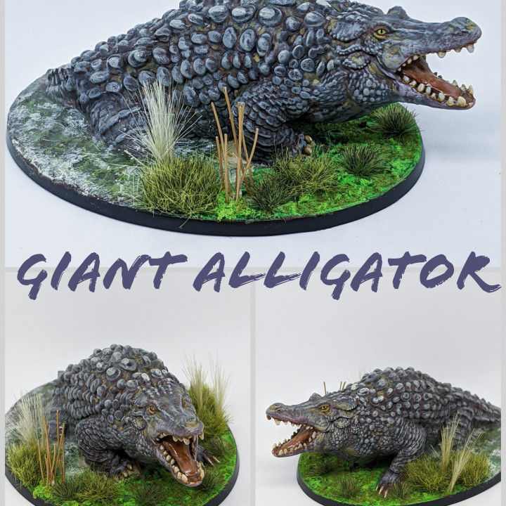 Alligators 3D print model_1