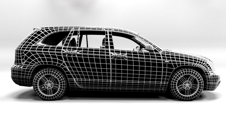 CHRYSLER PACIFICA 2003 Low-poly 3D model_5