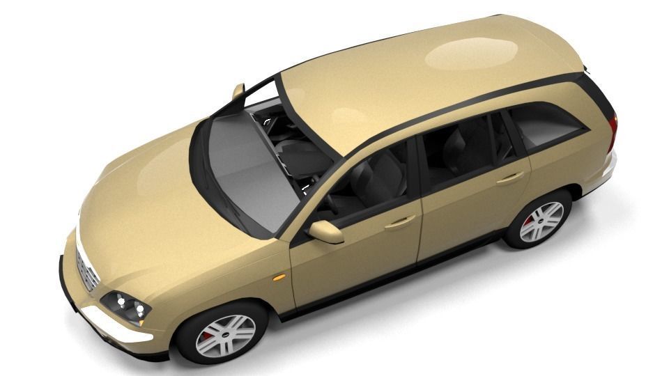 CHRYSLER PACIFICA 2003 Low-poly 3D model_6