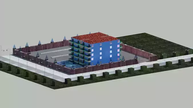  autocad house model