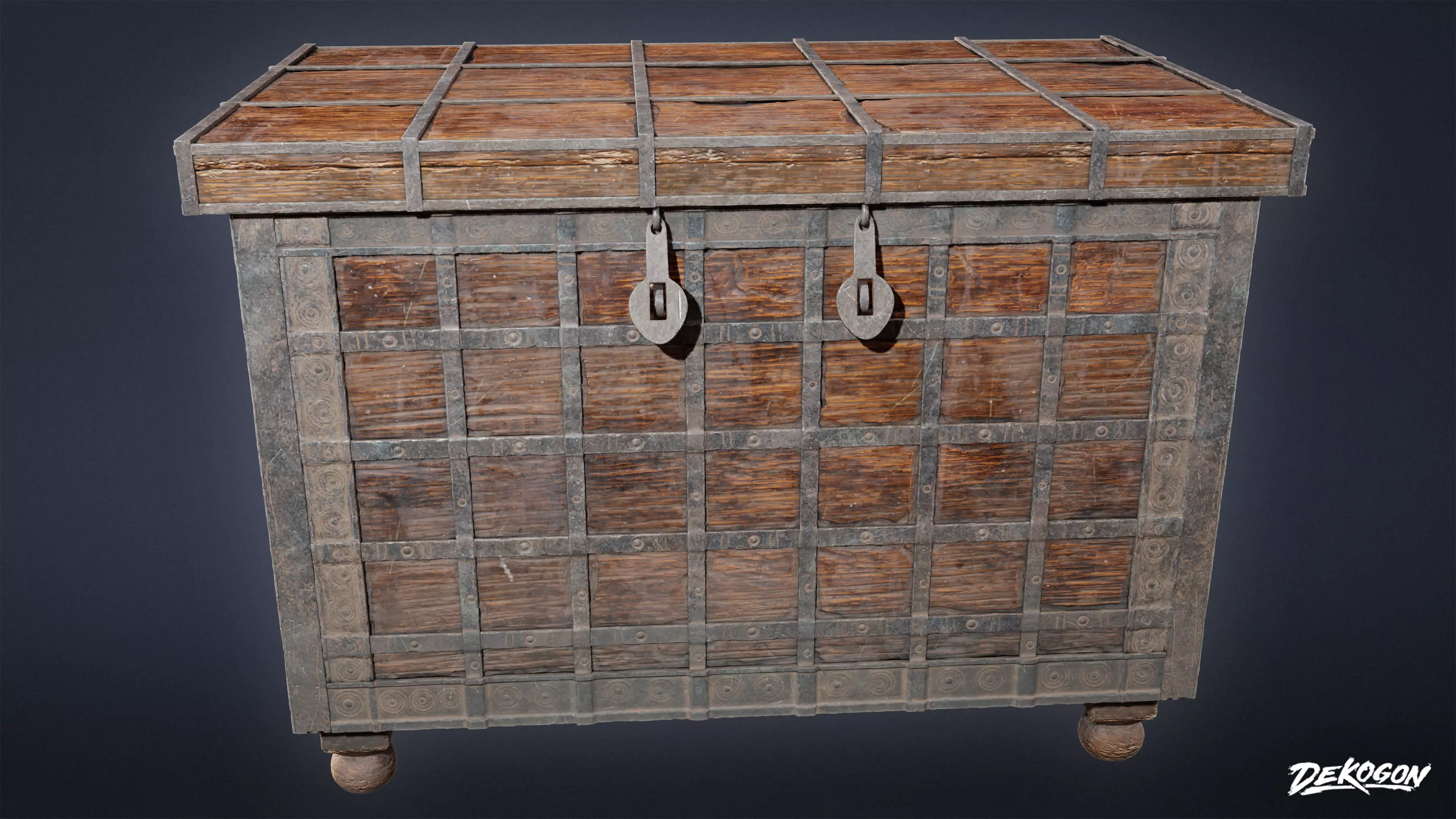 PIRATES - Chest 03 - NANITE 3D model_0