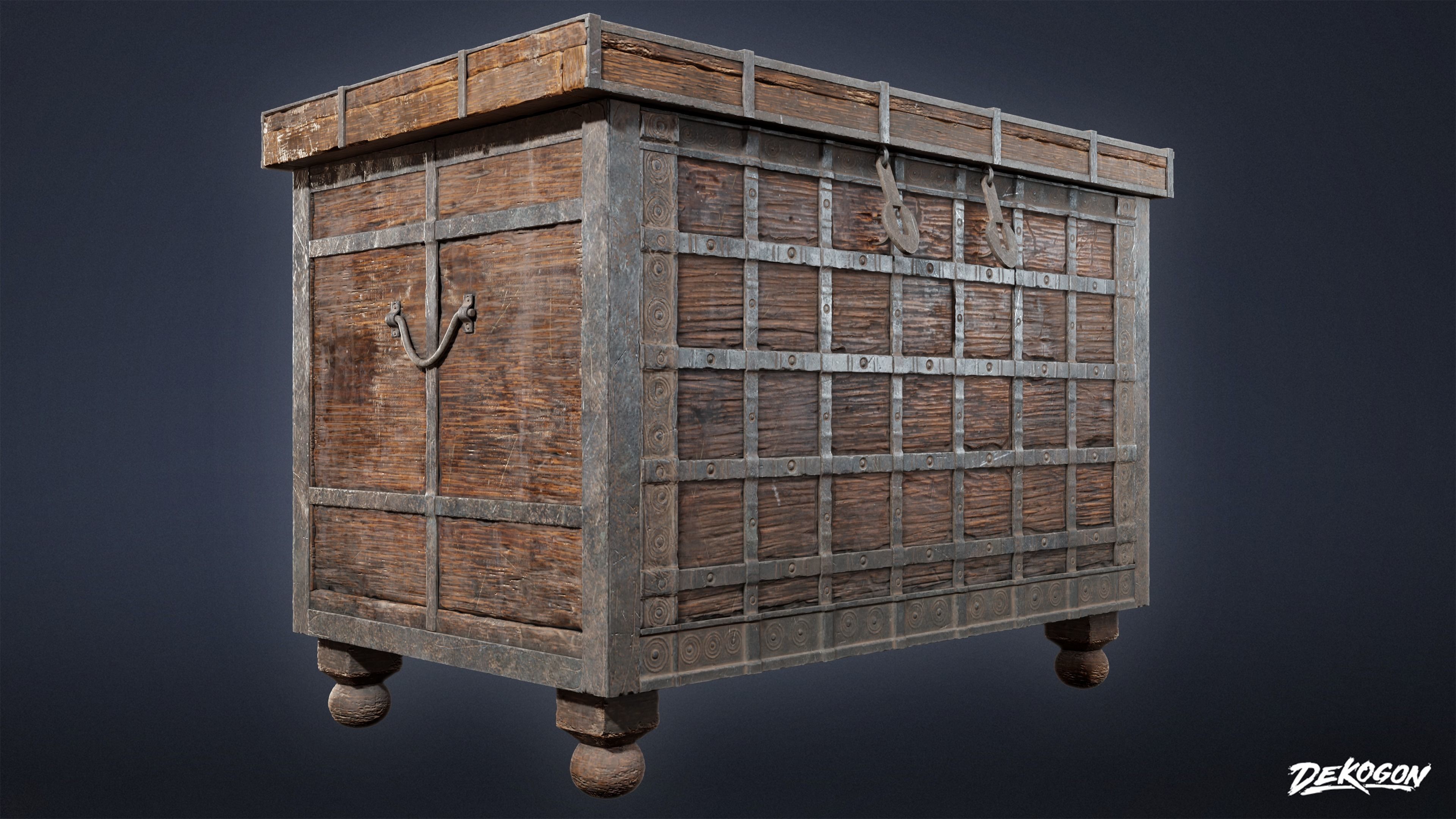 PIRATES - Chest 03 - NANITE 3D model_2