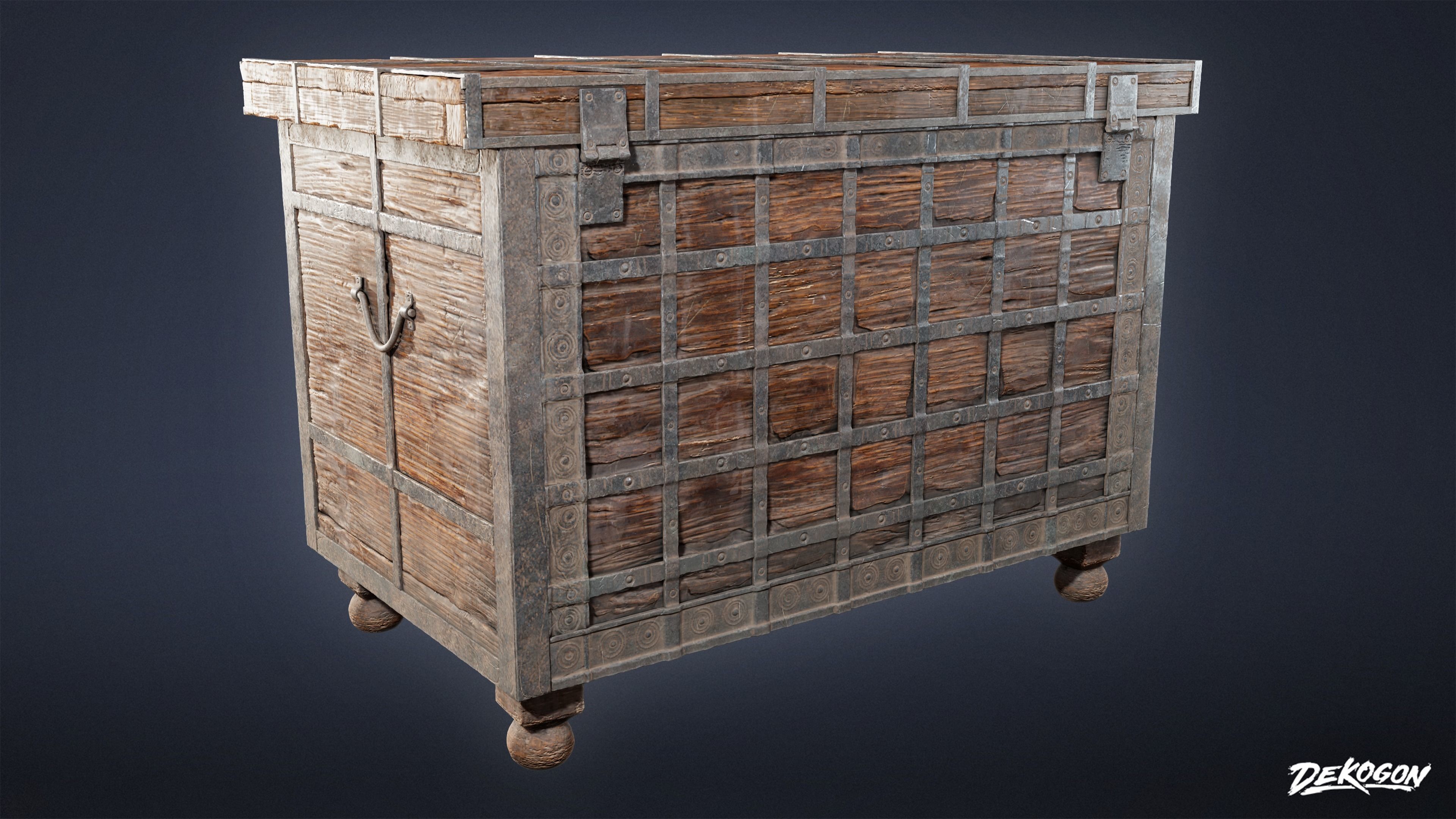 PIRATES - Chest 03 - NANITE 3D model_4