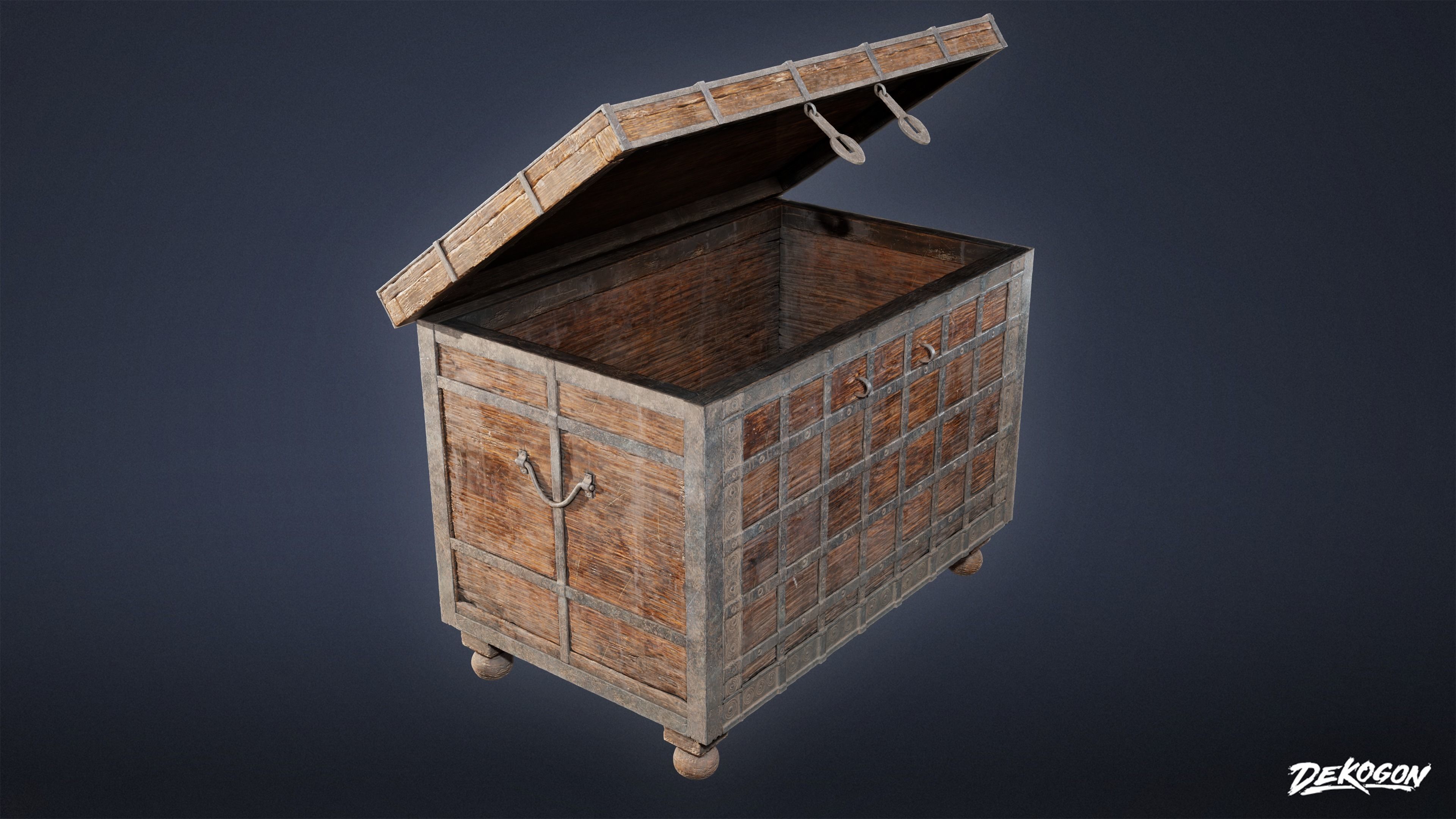 PIRATES - Chest 03 - NANITE 3D model_6