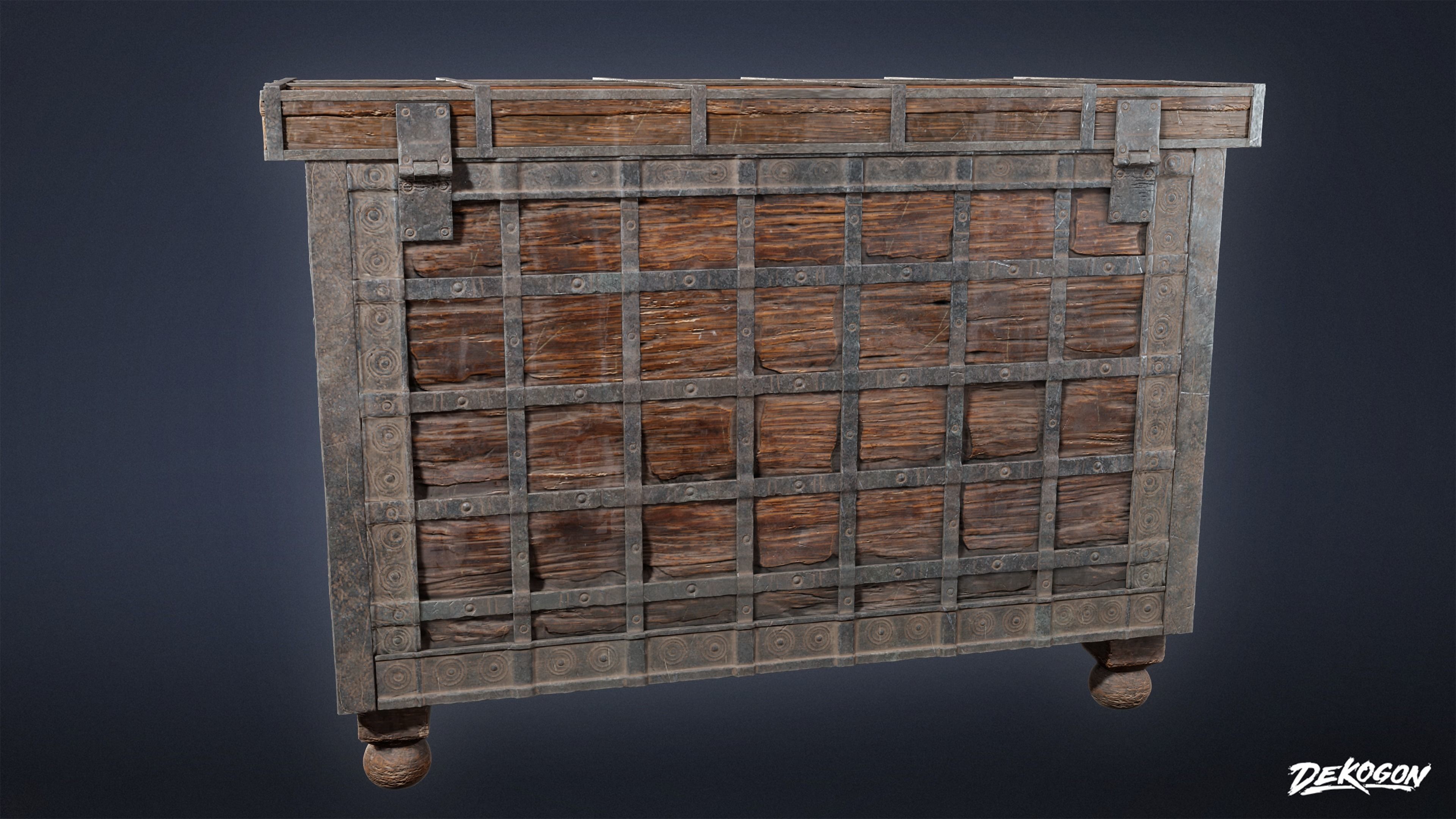 PIRATES - Chest 03 - NANITE 3D model_5