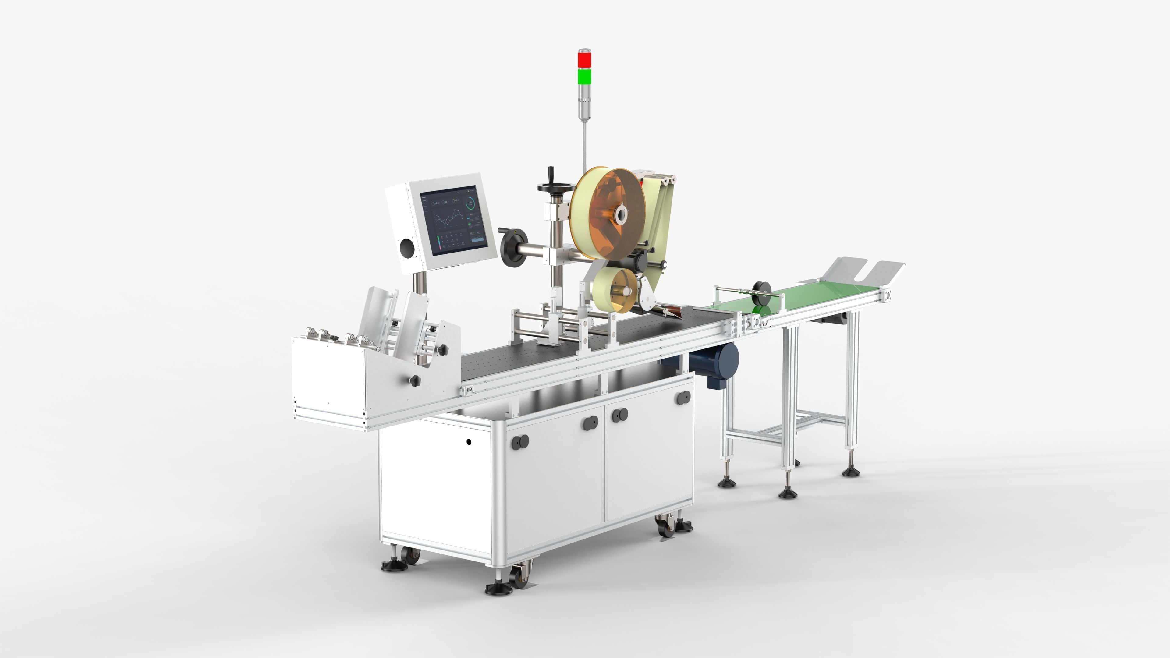 Automatic Labeling Machine 3D model_2