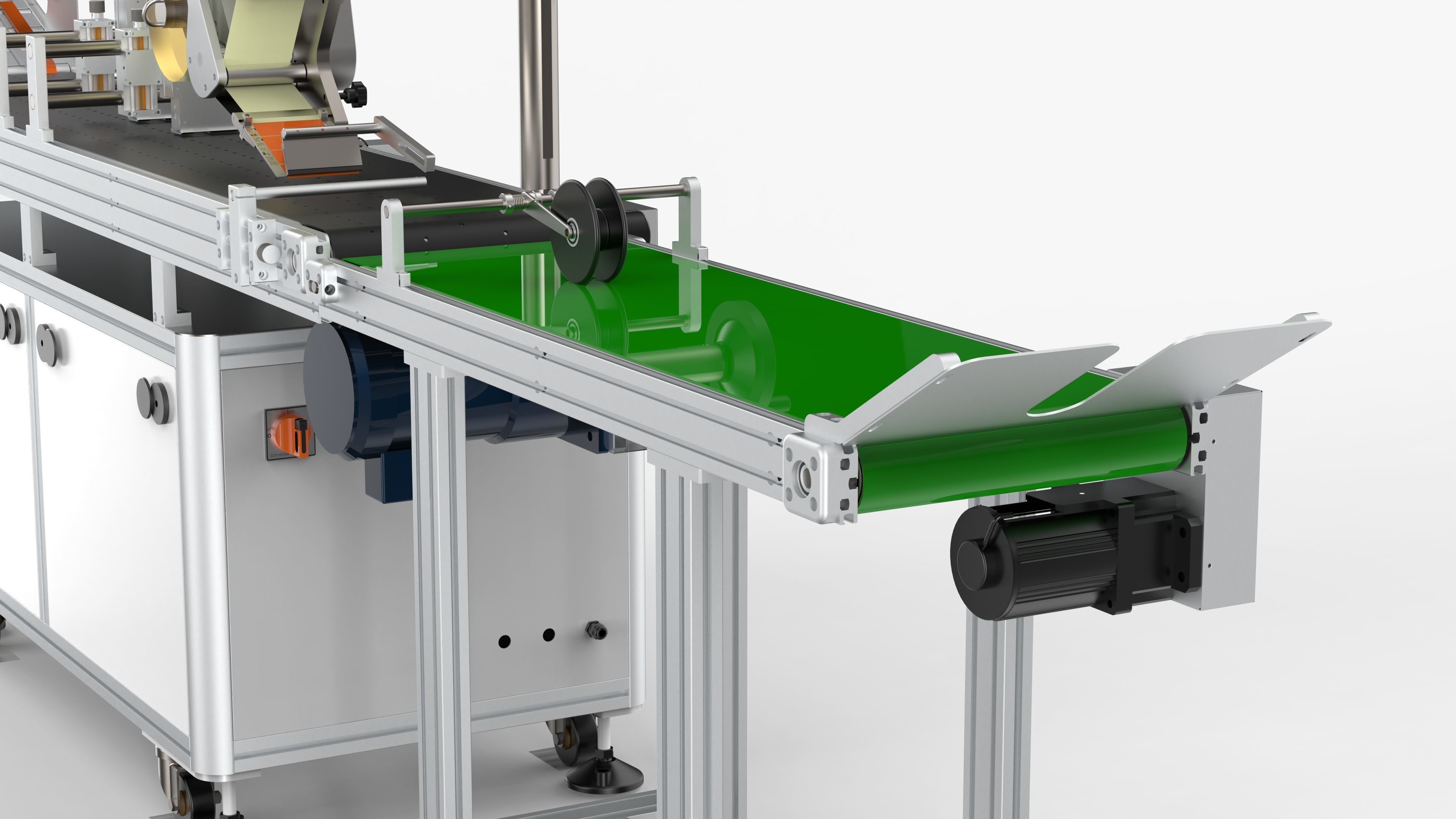 Automatic Labeling Machine 3D model_17