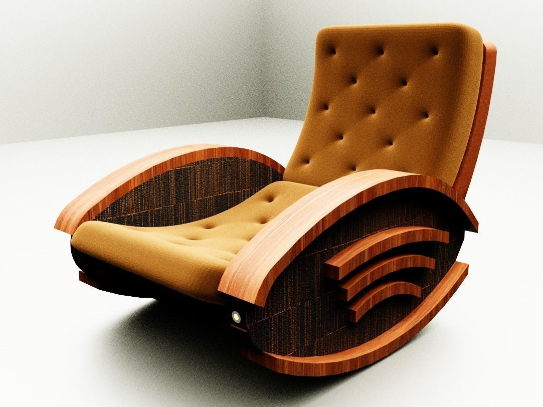  Armchair 3D model_2