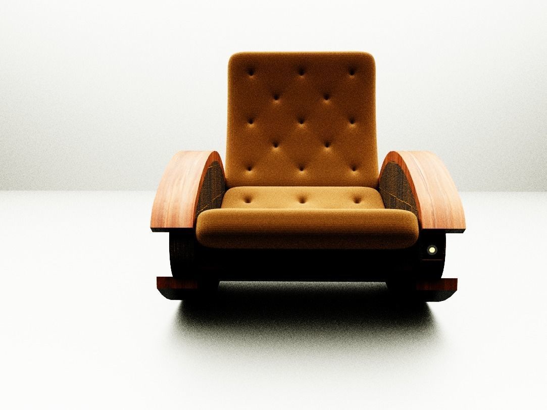  Armchair 3D model_3