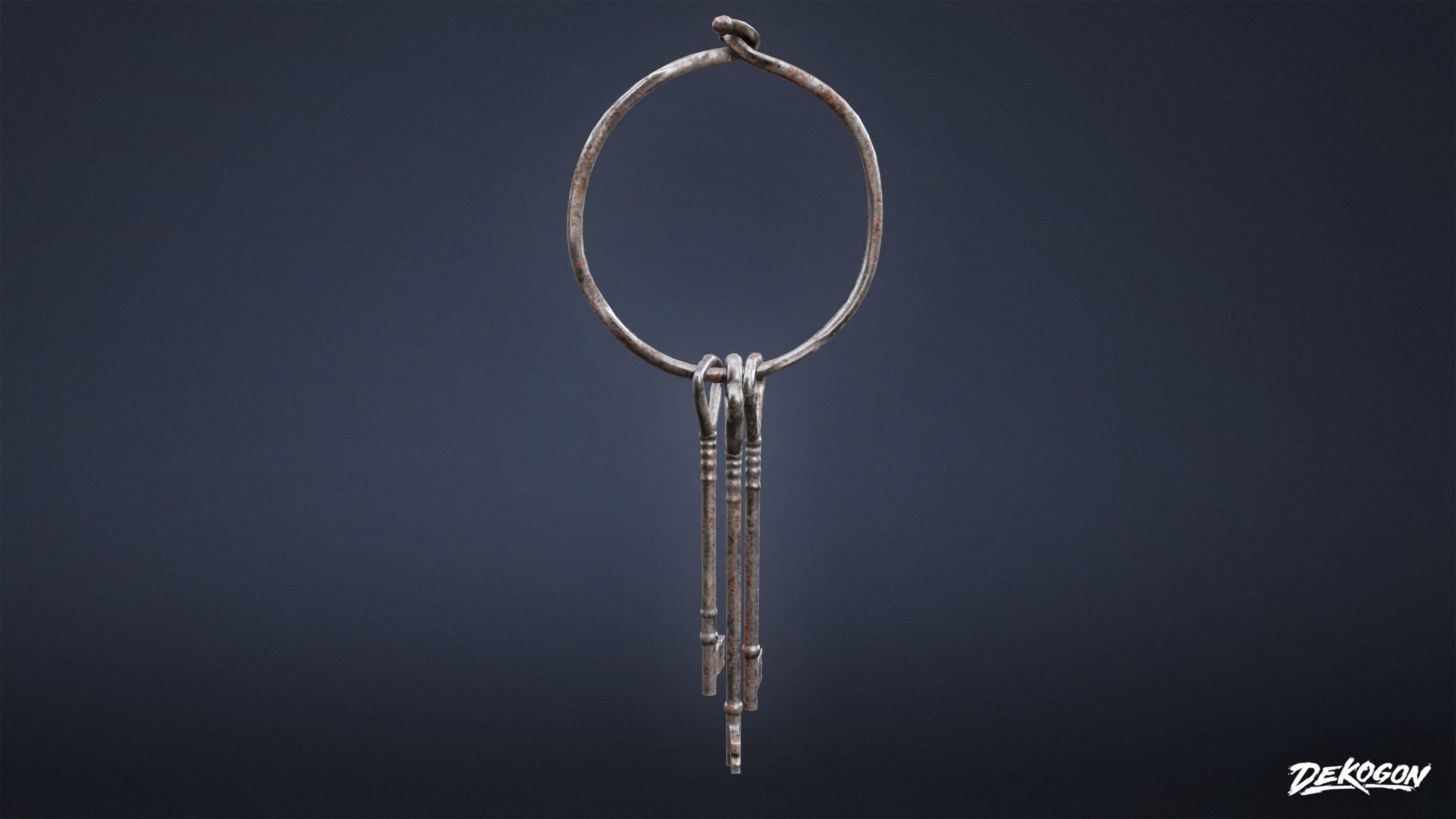 PIRATES - Shackle Chains 01 - NANITE AND LOW POLY Low-poly 3D model_20