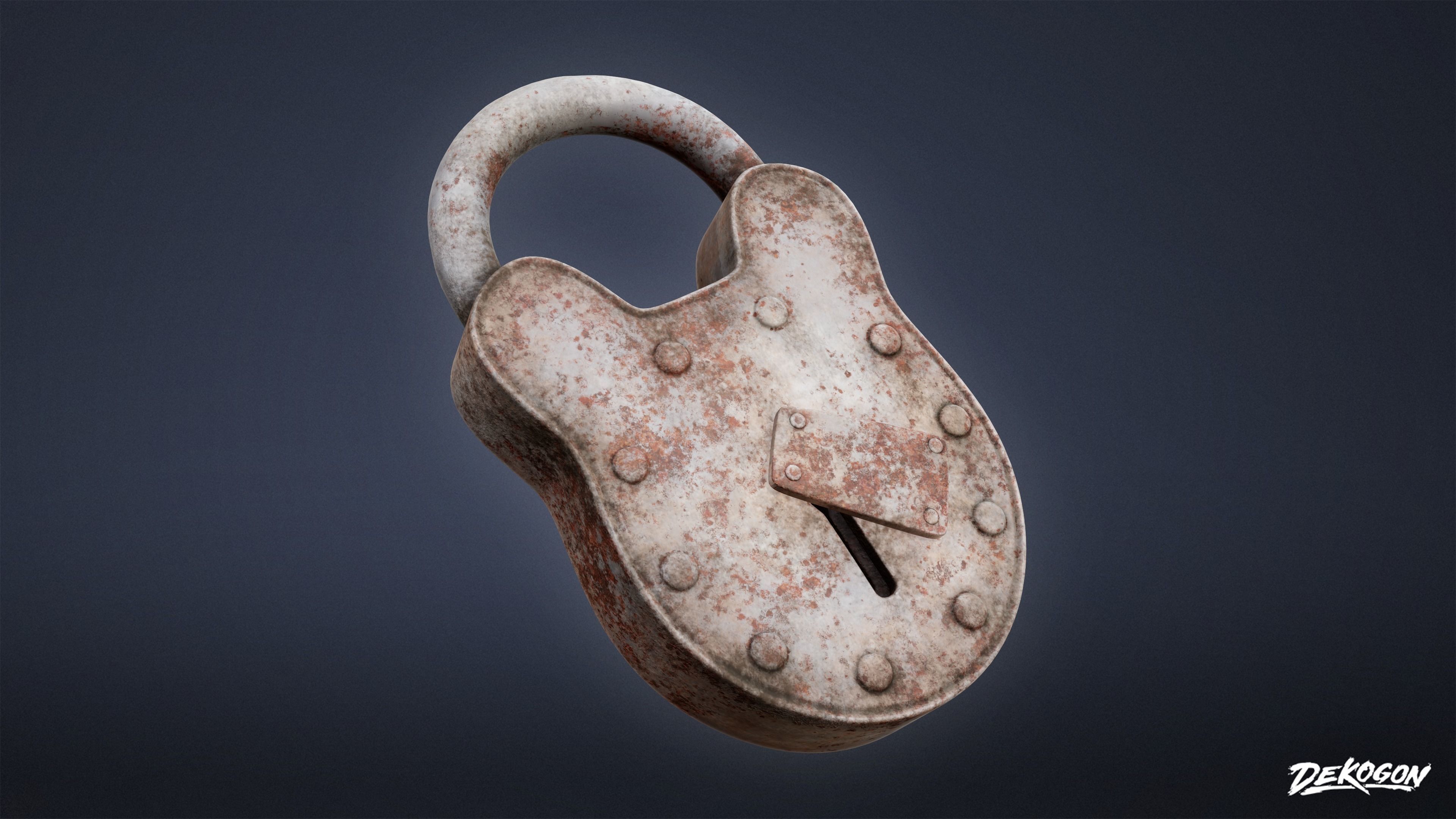 PIRATES - Shackle Chains 01 - NANITE AND LOW POLY Low-poly 3D model_6