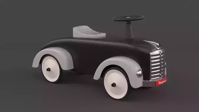 Retro Push Car