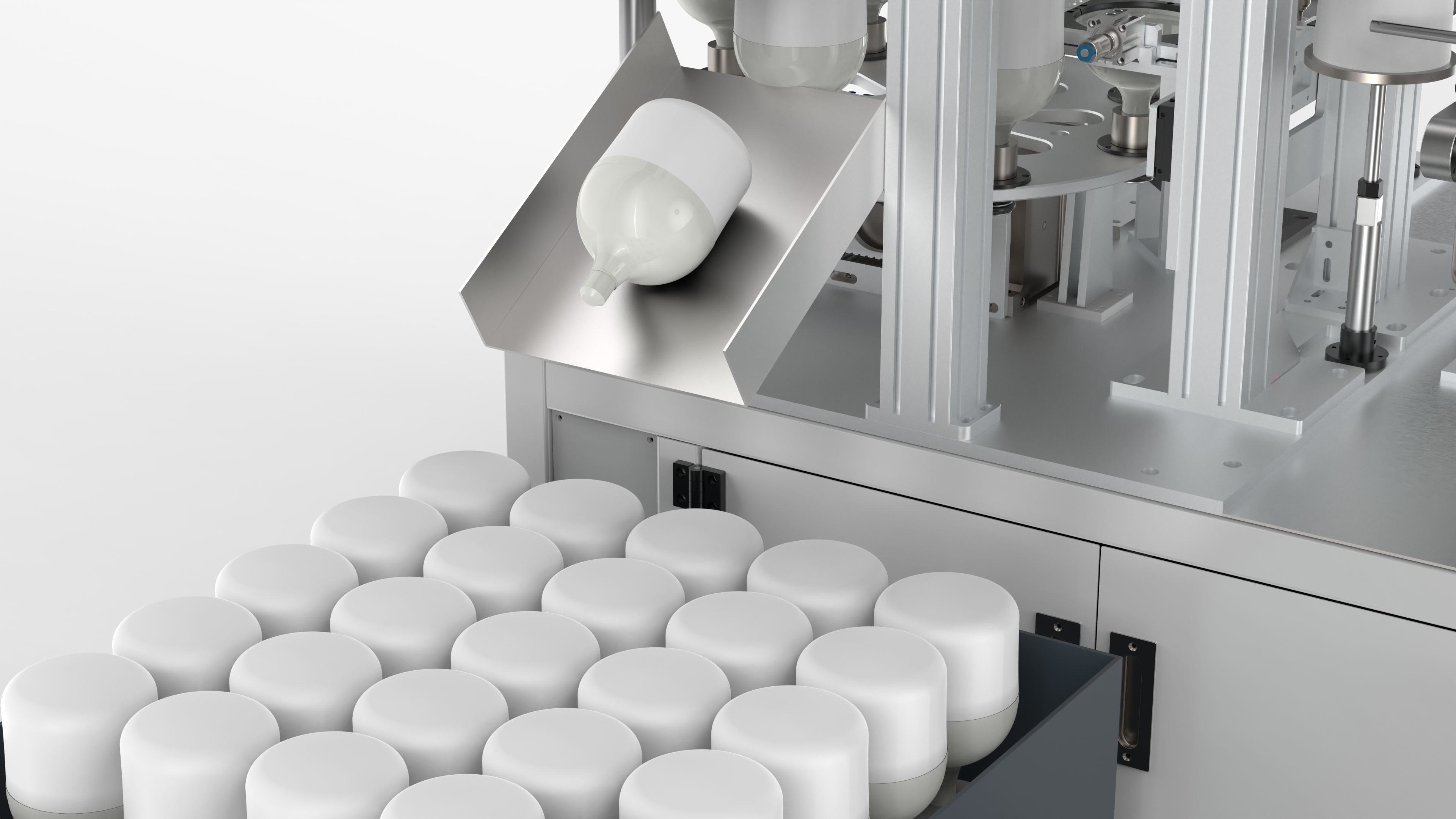 Bulb Automatic Pressing Machine 3D model_18