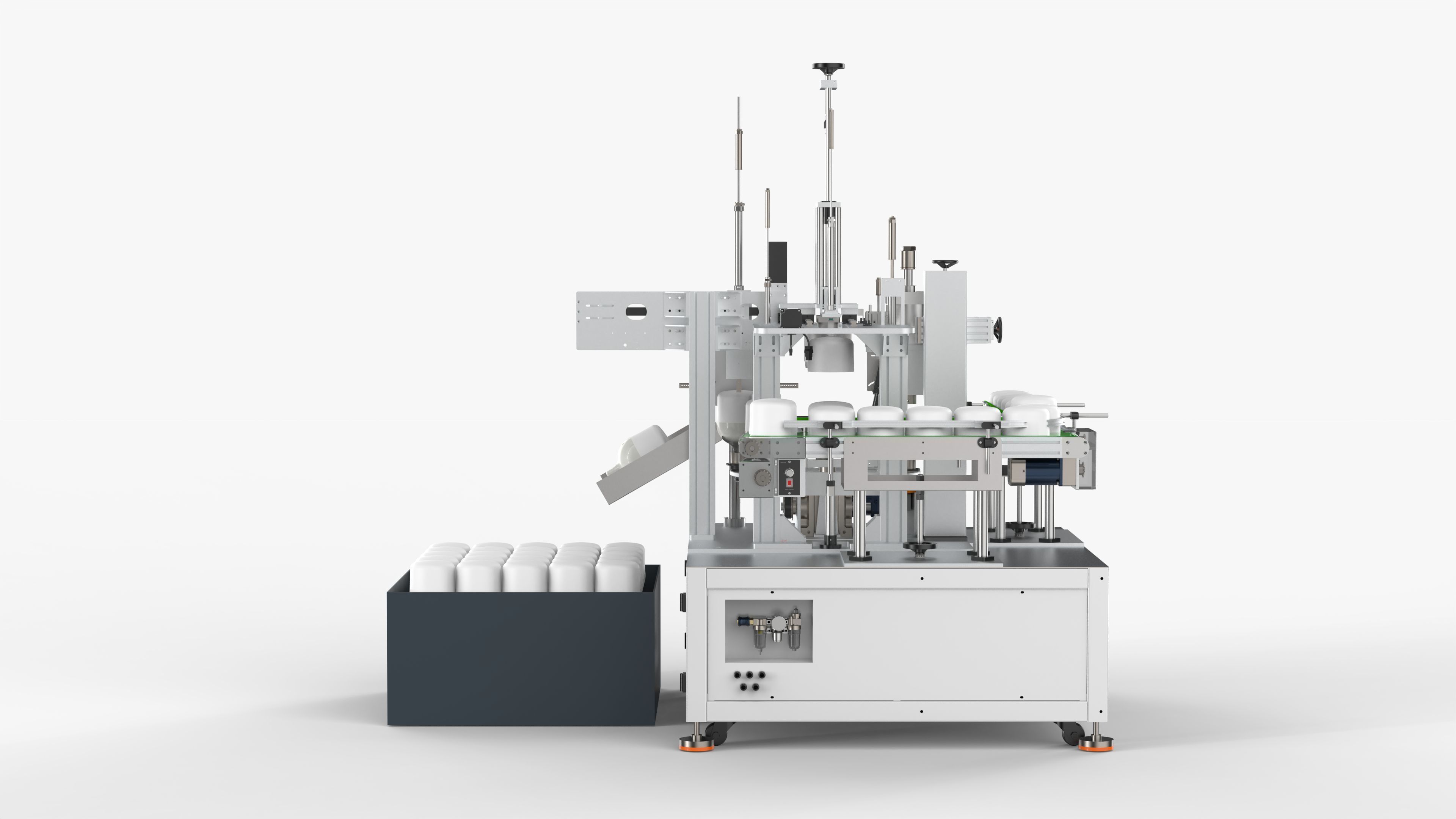 Bulb Automatic Pressing Machine 3D model_5