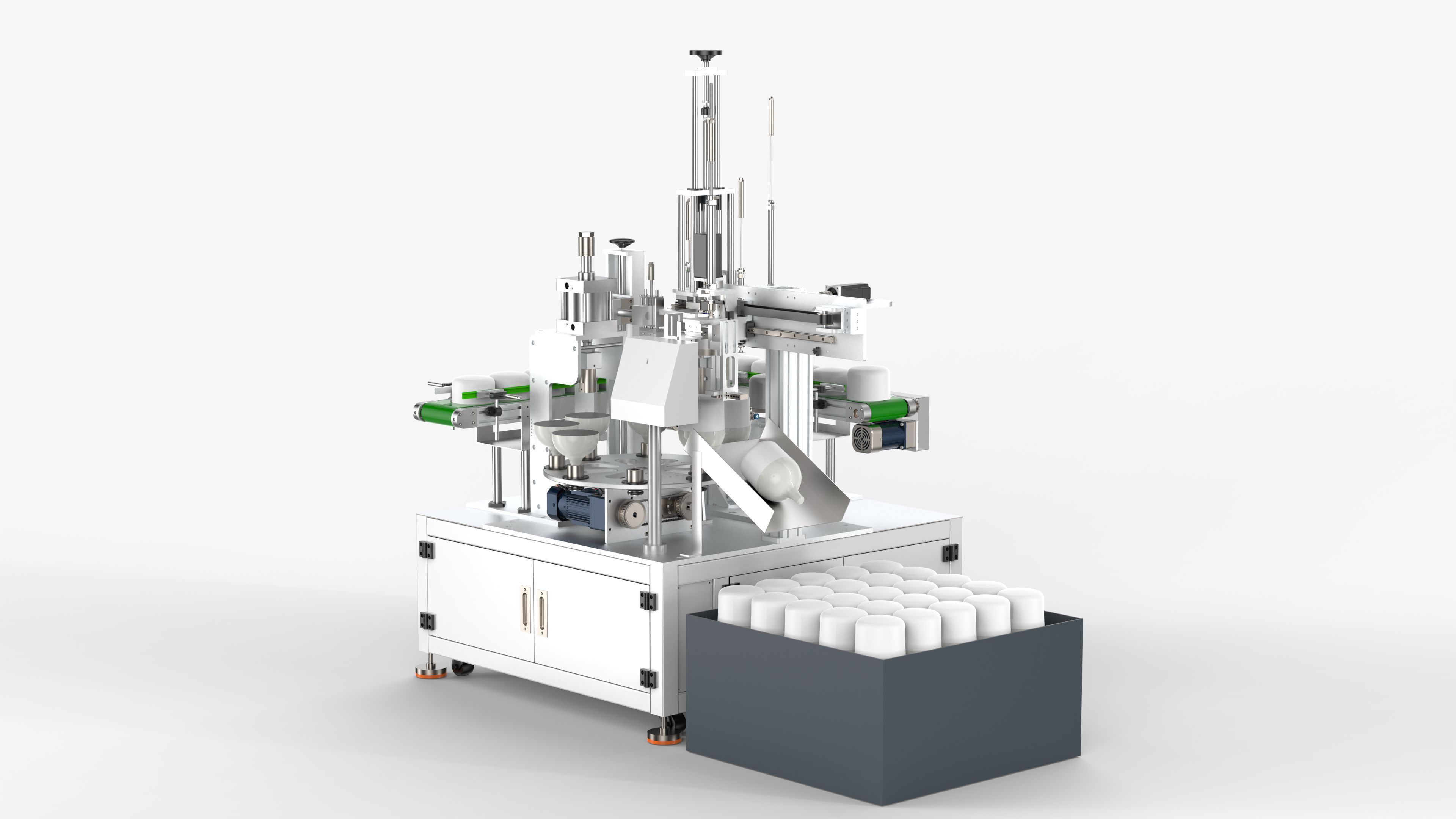 Bulb Automatic Pressing Machine 3D model_4