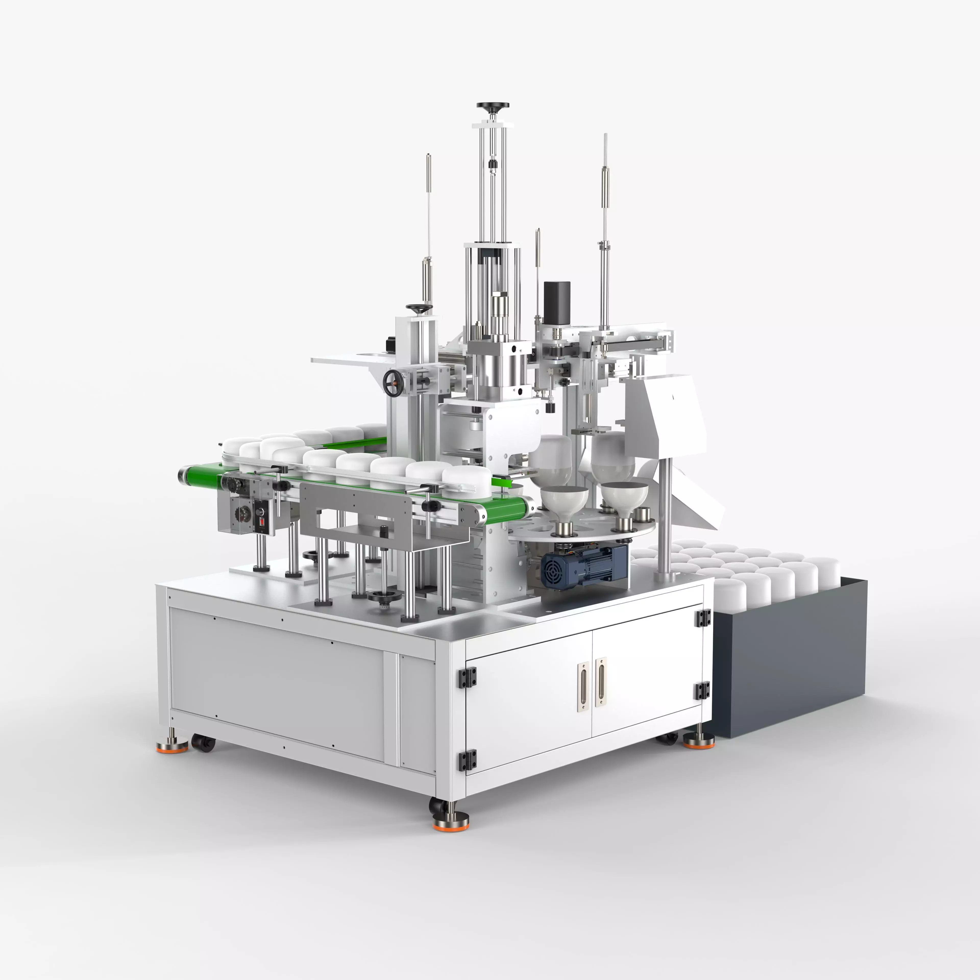 Bulb Automatic Pressing Machine 3D model_0