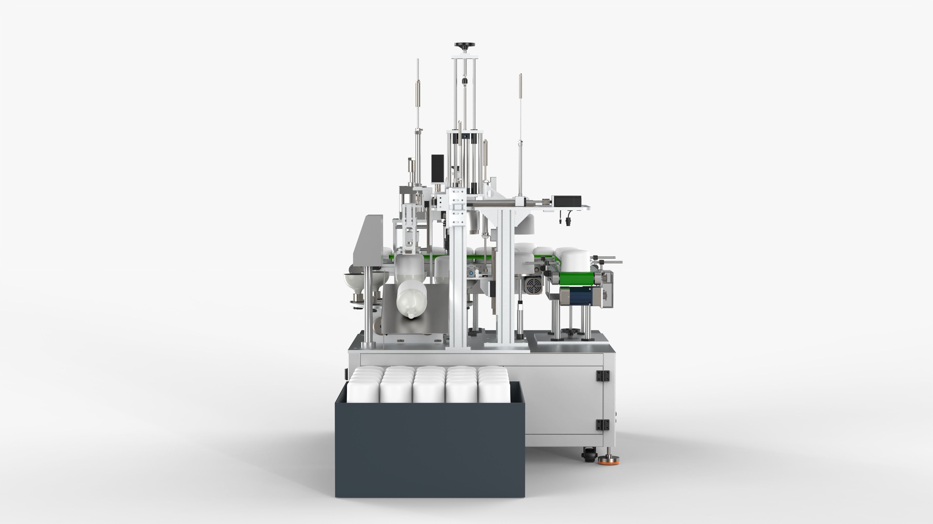 Bulb Automatic Pressing Machine 3D model_6