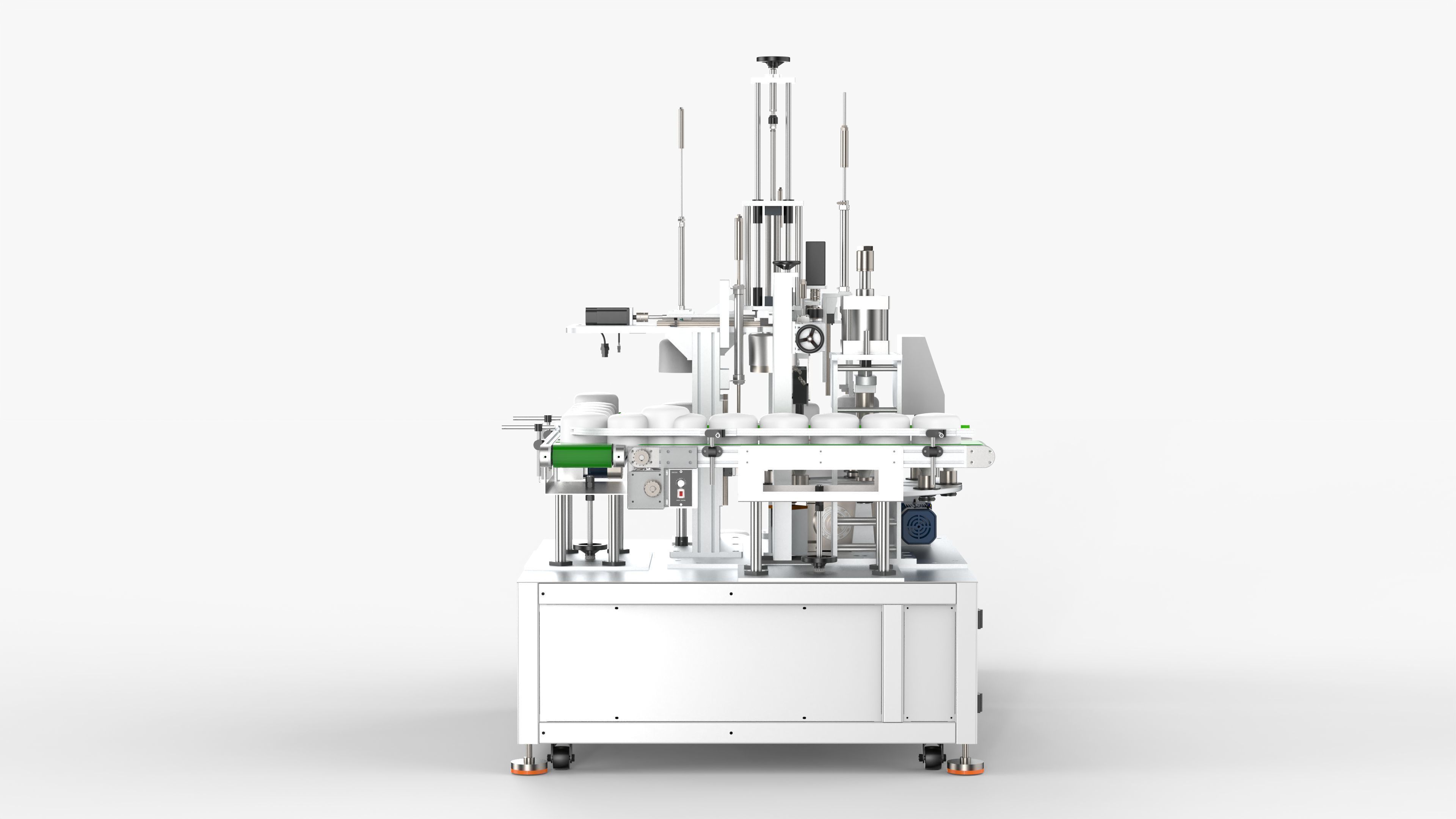 Bulb Automatic Pressing Machine 3D model_8