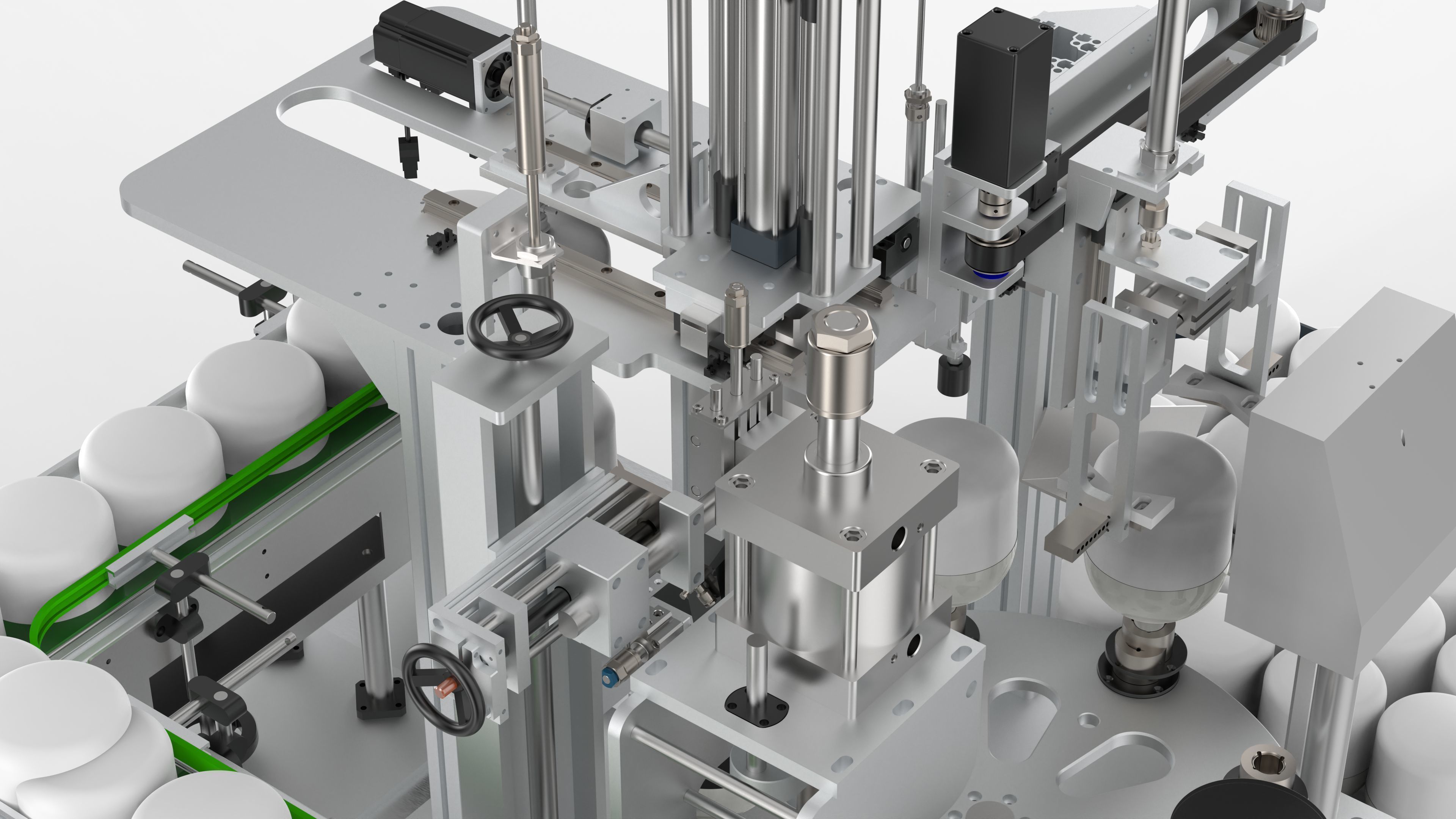 Bulb Automatic Pressing Machine 3D model_15