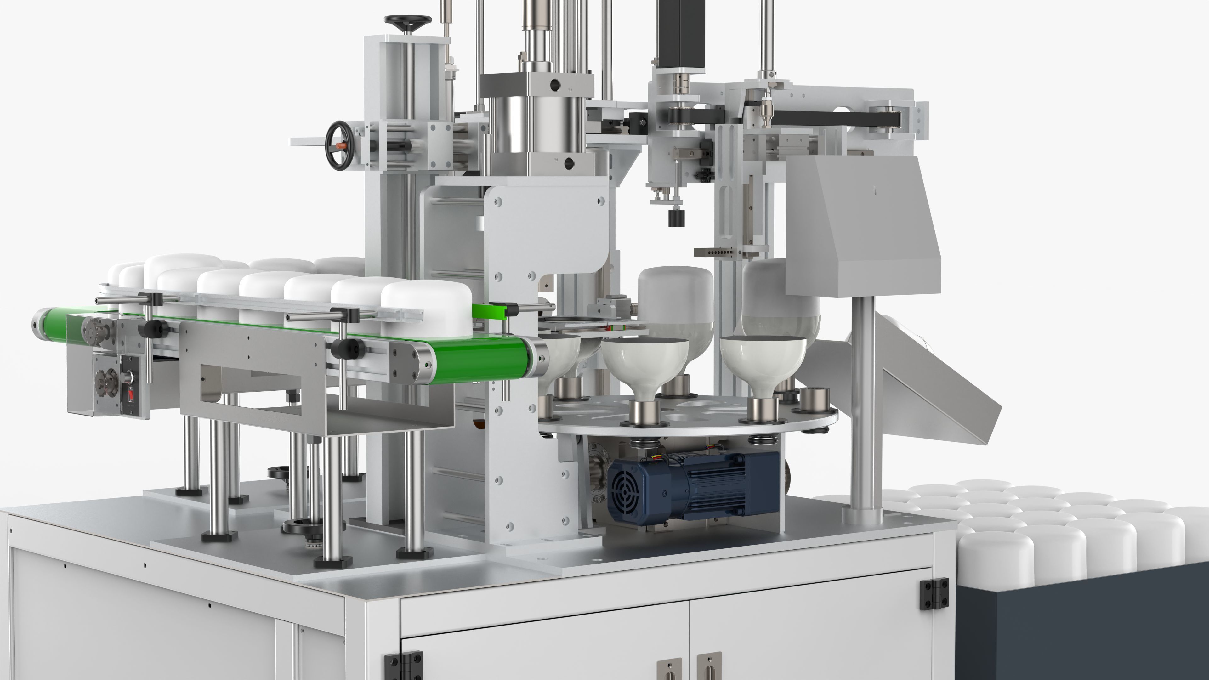 Bulb Automatic Pressing Machine 3D model_19