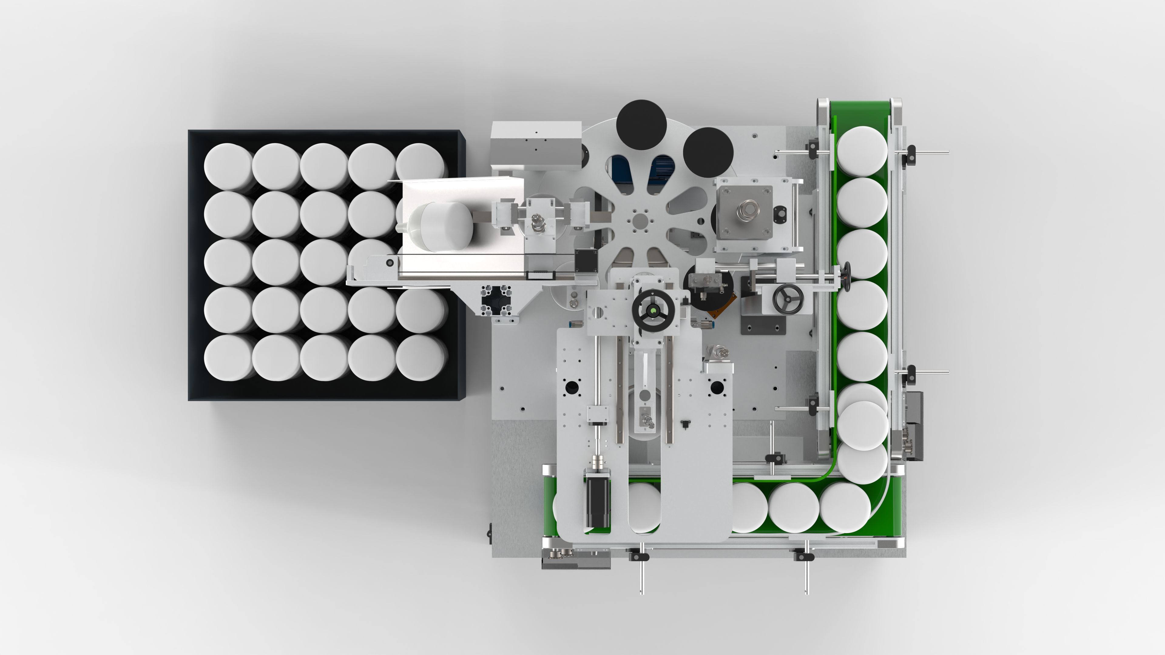 Bulb Automatic Pressing Machine 3D model_9