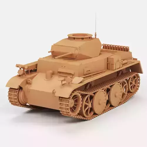 PzKpfw I Ausf C 3D print model