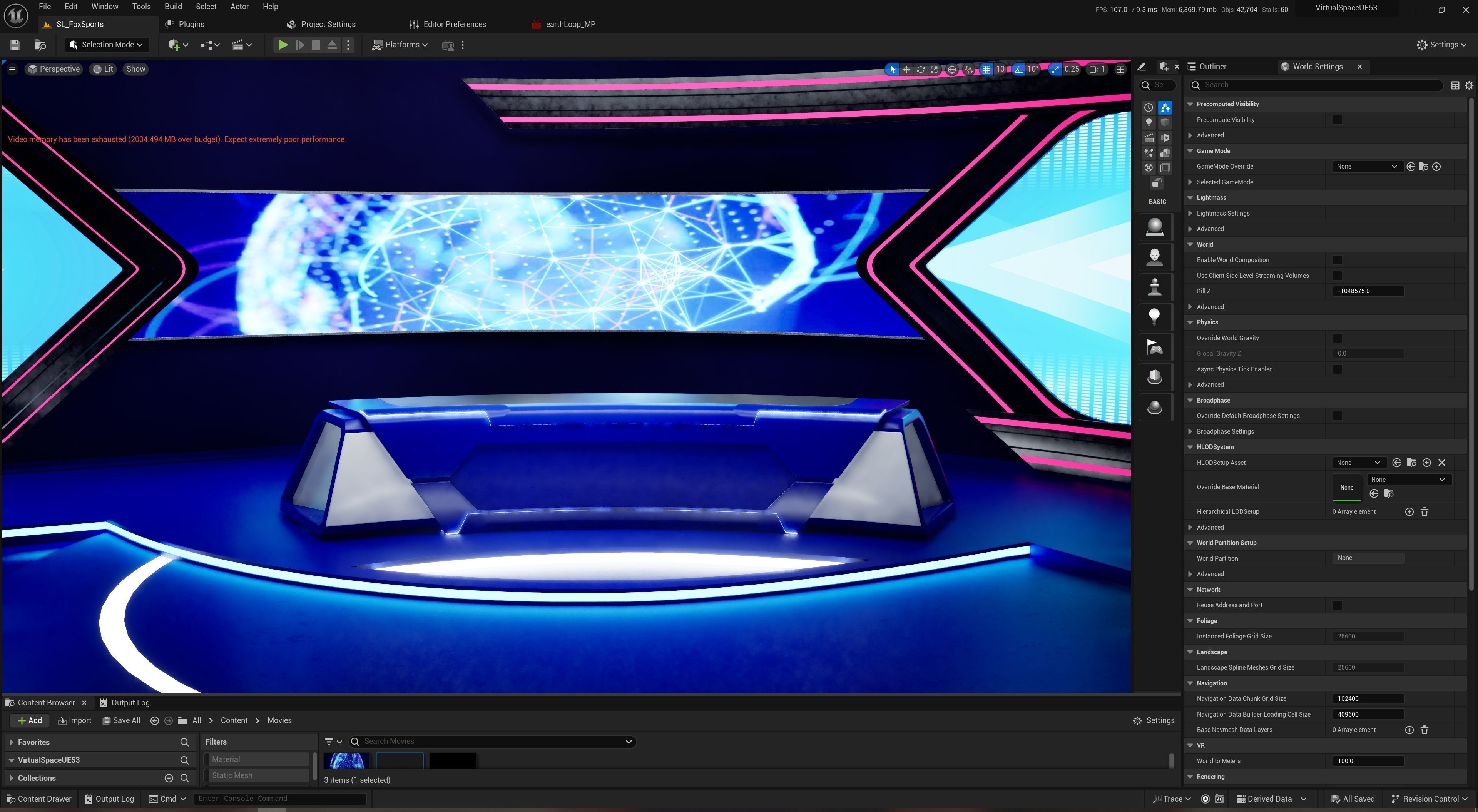 UE5 Virtual Space Collection Low-poly 3D model_10
