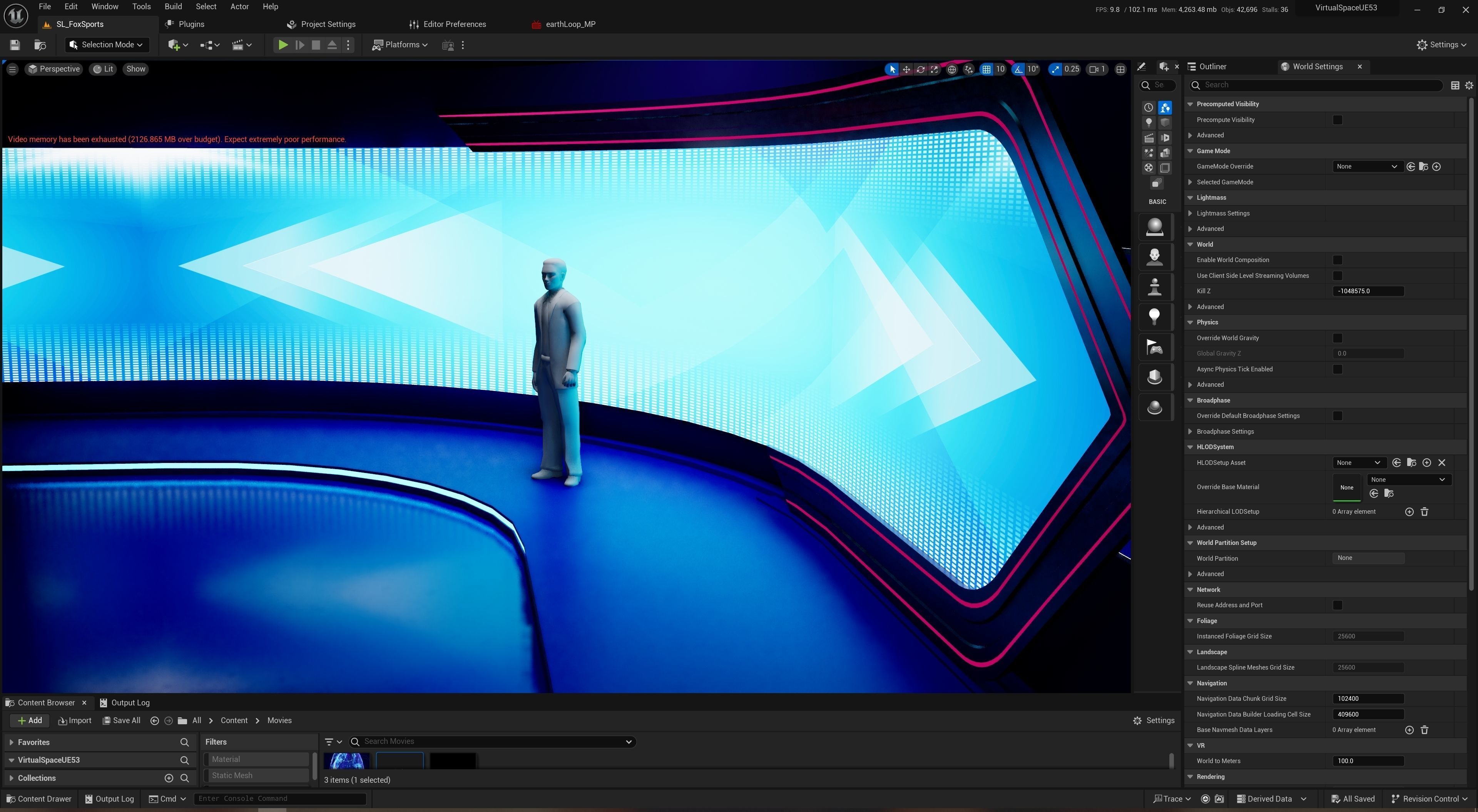 UE5 Virtual Space Collection Low-poly 3D model_9